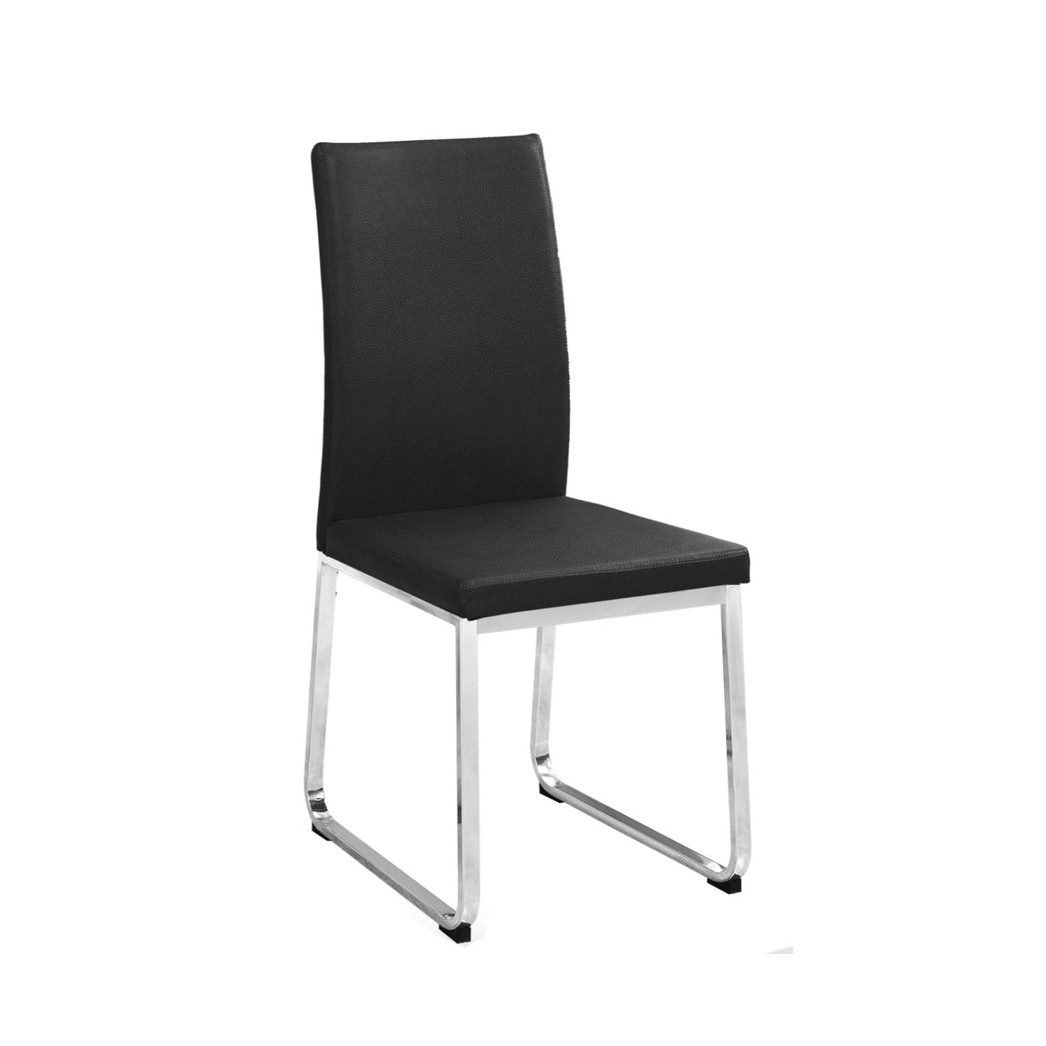 Talia - Chaise de Salle à Manger - Simili-Cuir Noir