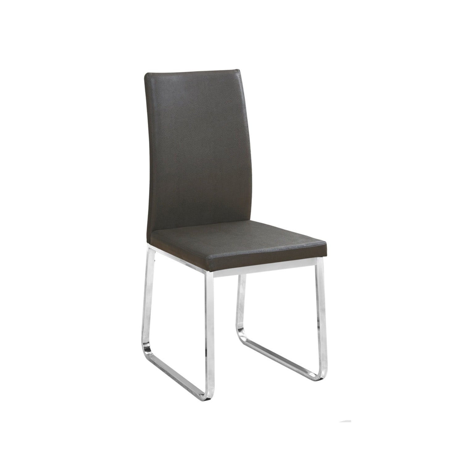 Talia - Chaise de Salle à Manger - Simili-Cuir Gris