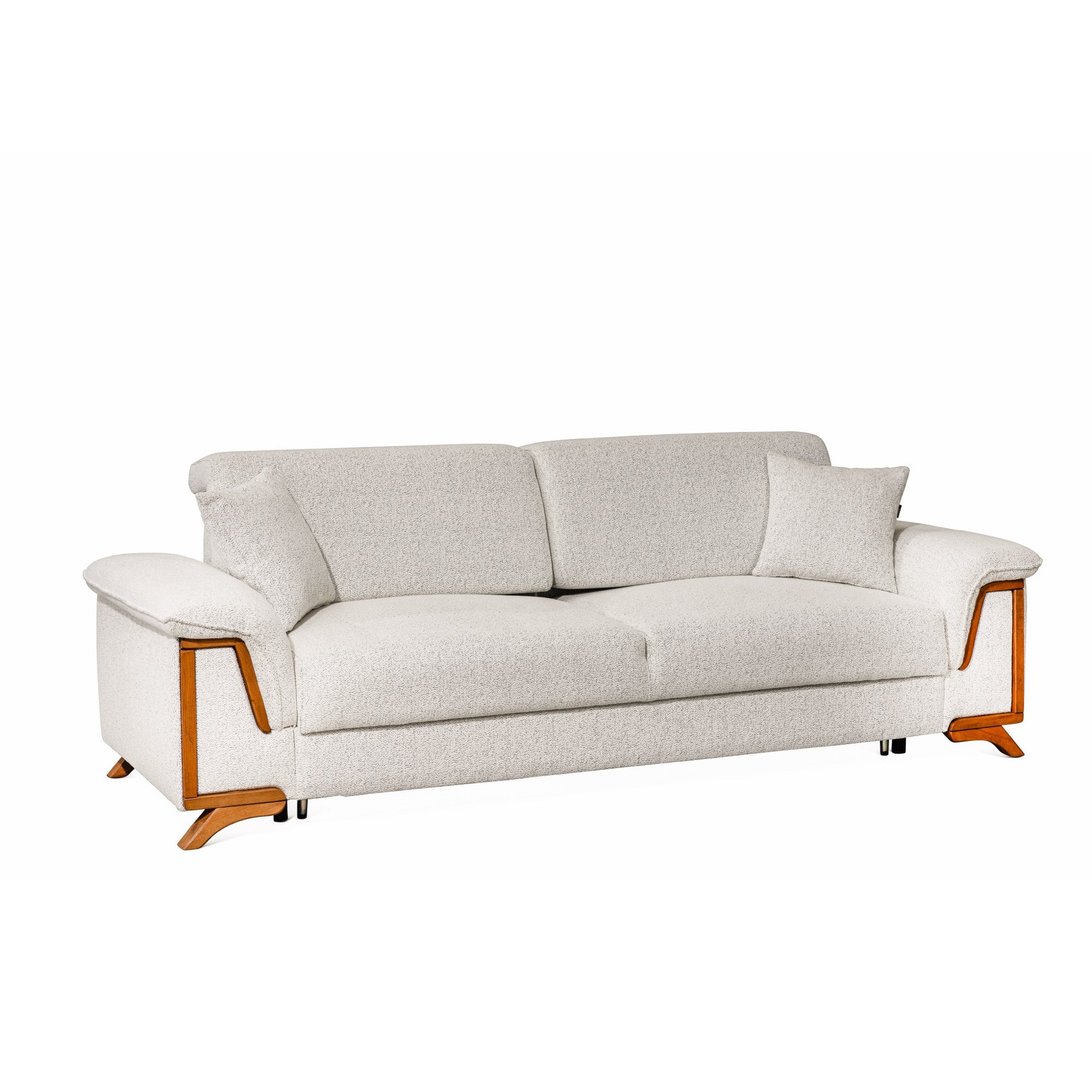 Damla - 3-seater sofa bed - Beige
