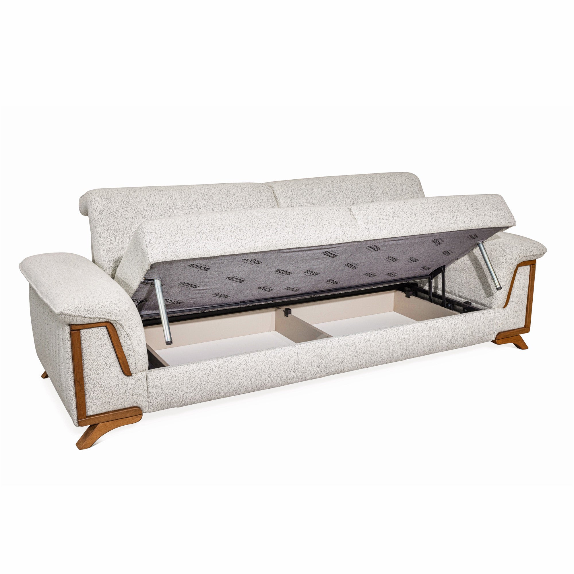 Damla - 3-seater sofa bed - Beige