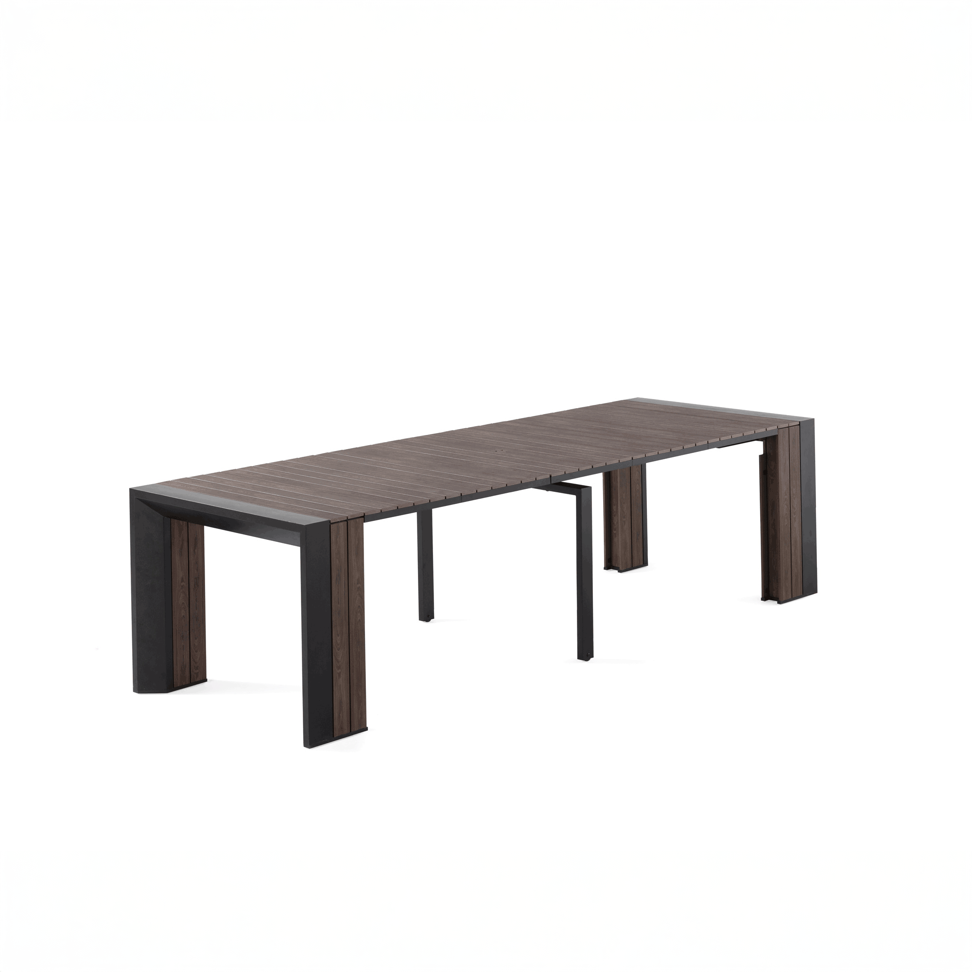 Transformer - Outdoor Table - Dark Walnut – Meubles Chévous