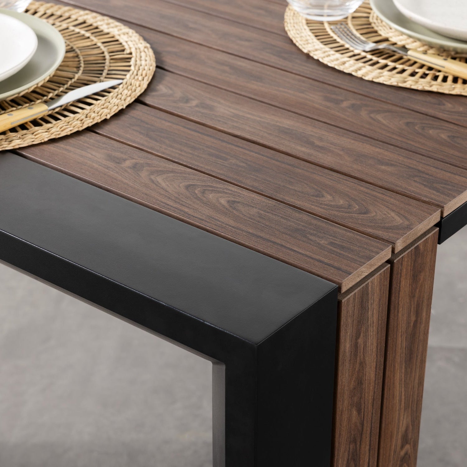 Transformer - Outdoor Table - Dark Walnut