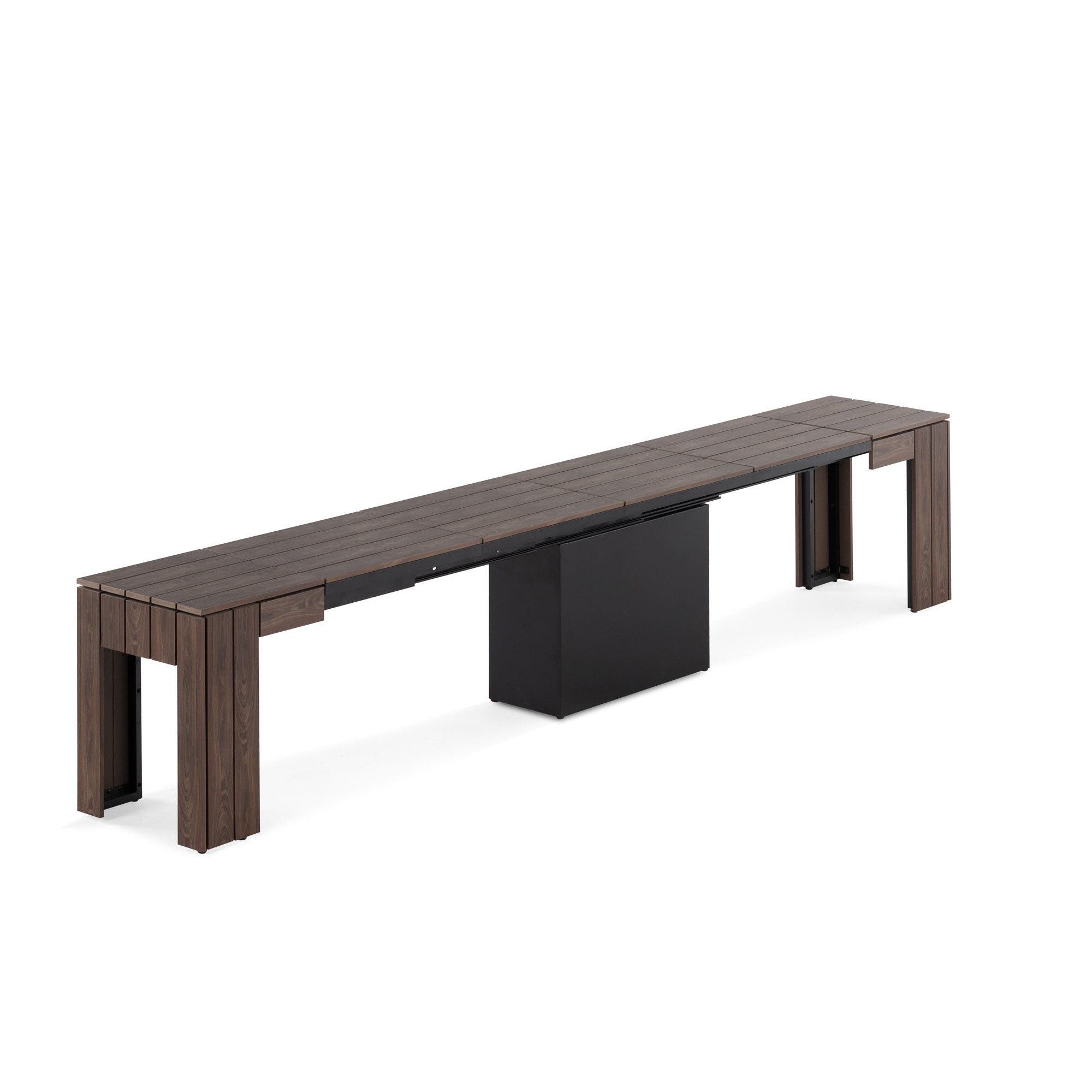 Transformer - Outdoor Bench - Dark Walnut