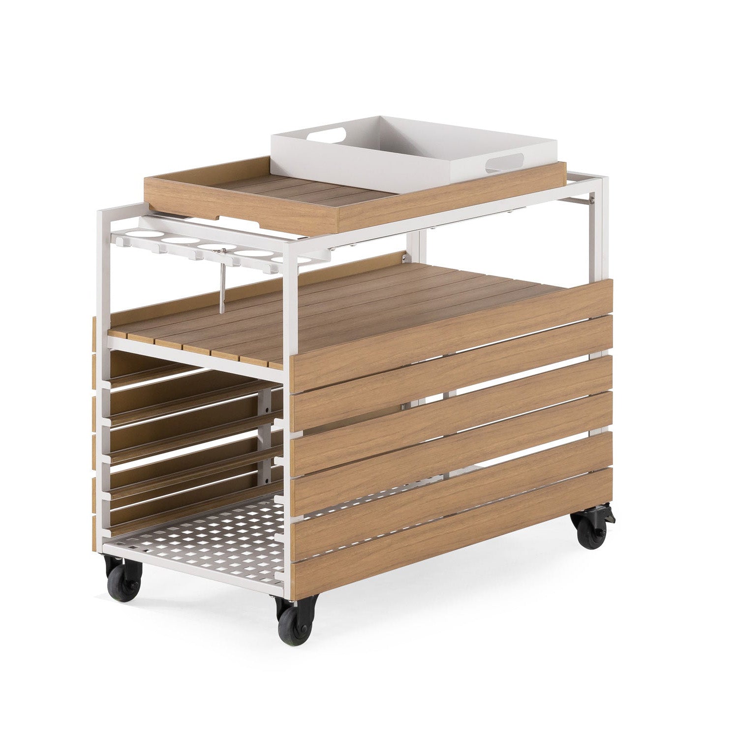 Transformer - Outdoor Bar Cart - Oak