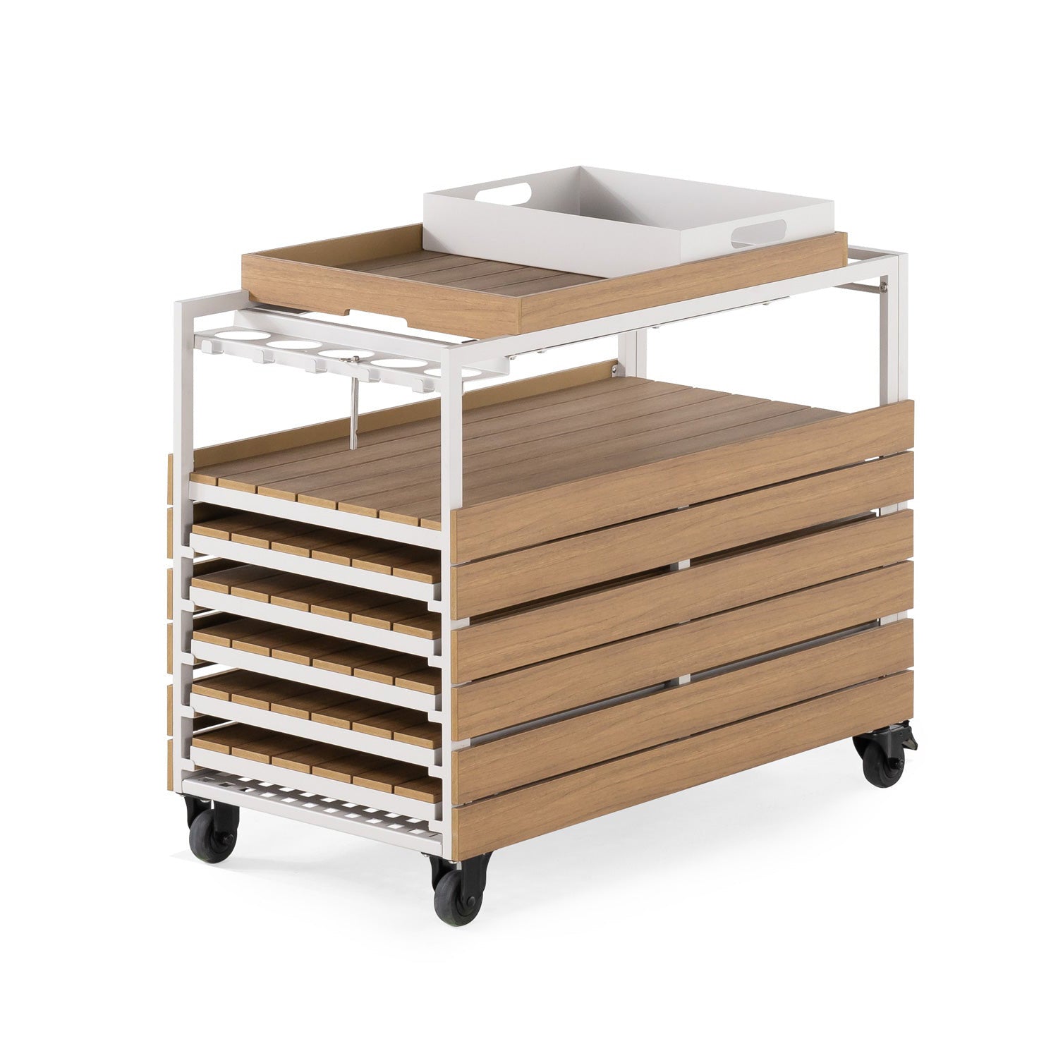 Transformer - Outdoor Bar Cart - Oak