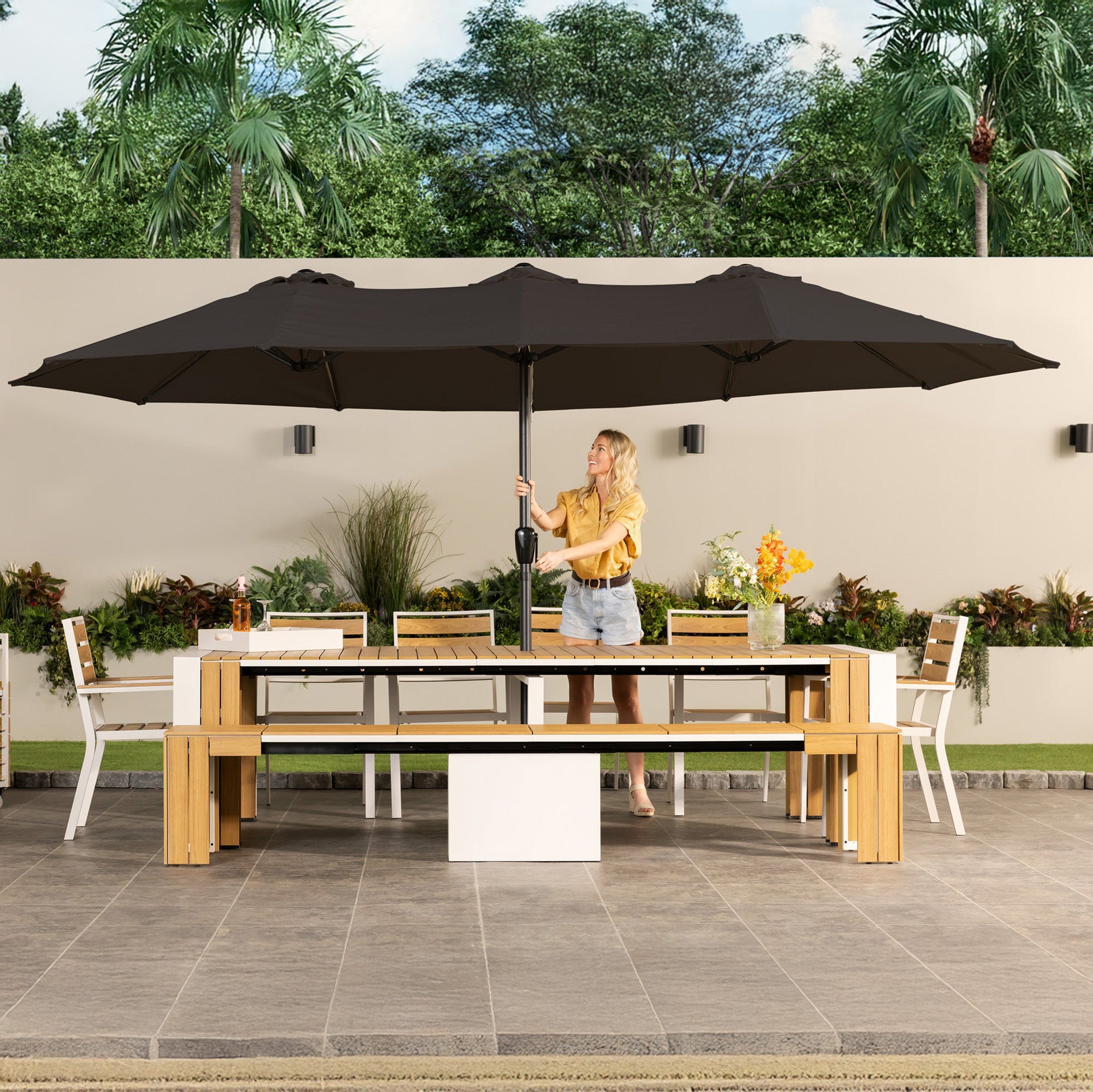 Transformer - Patio Umbrella - Black