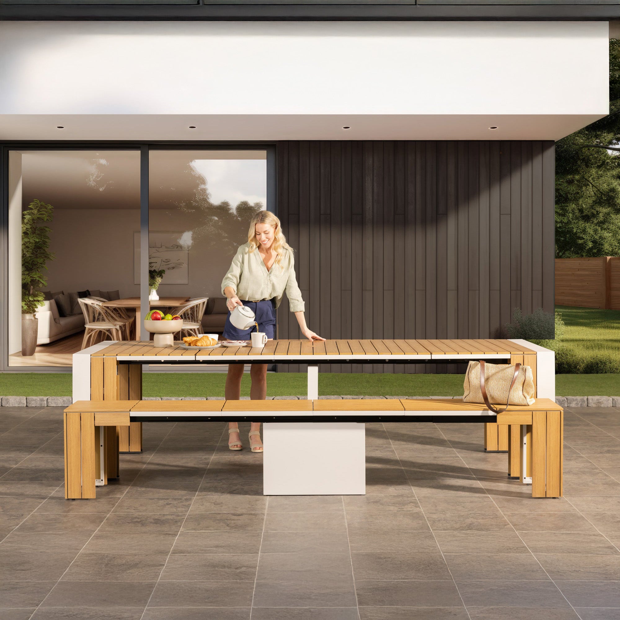Transformer - Outdoor Table - Oak