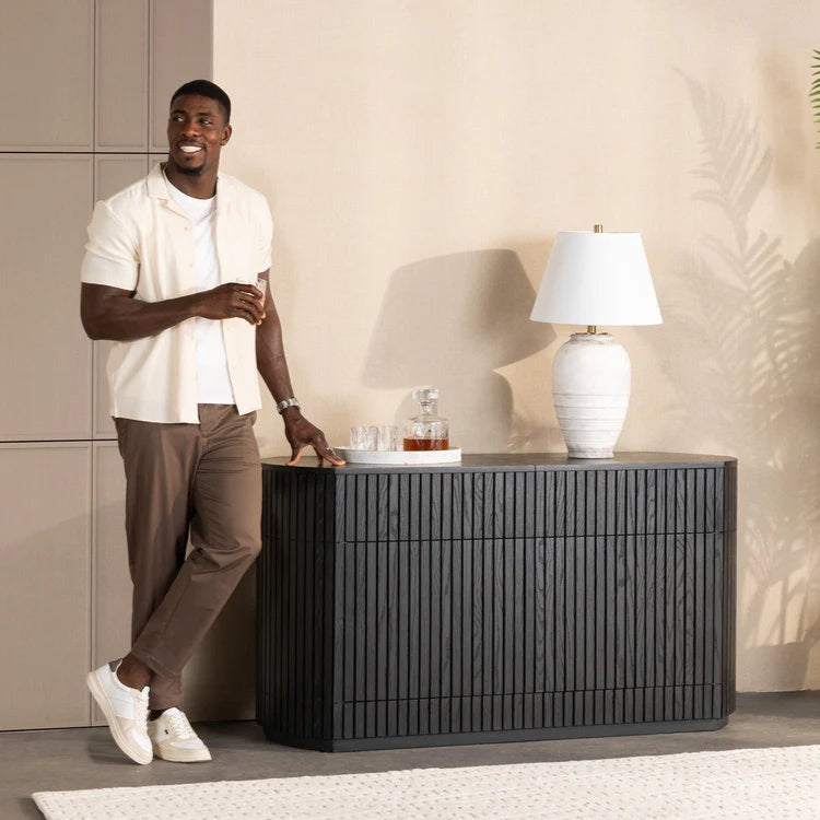 Transformer - Buffet Rond - Hickory fumé