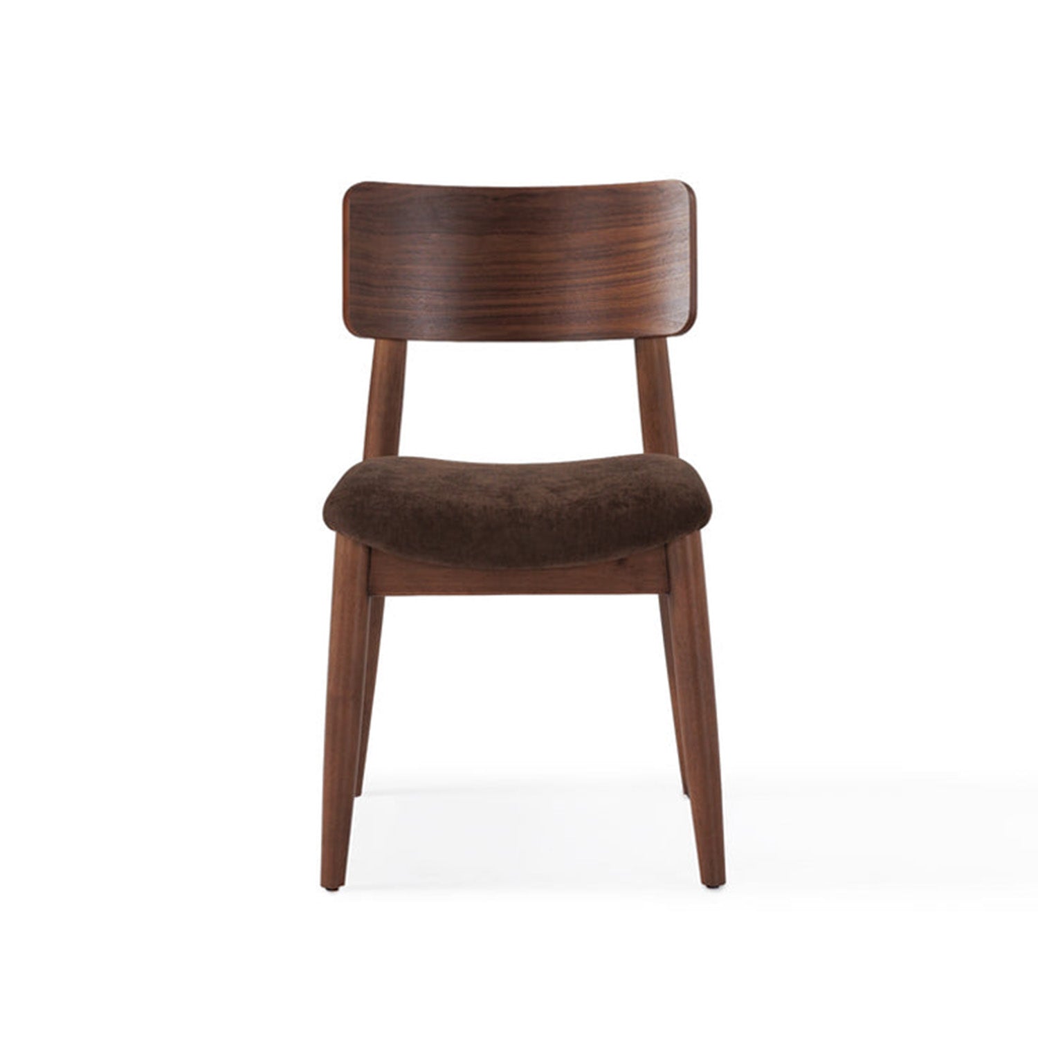 Transformer - Chaise de salle à manger Ronde - Noyer Royale