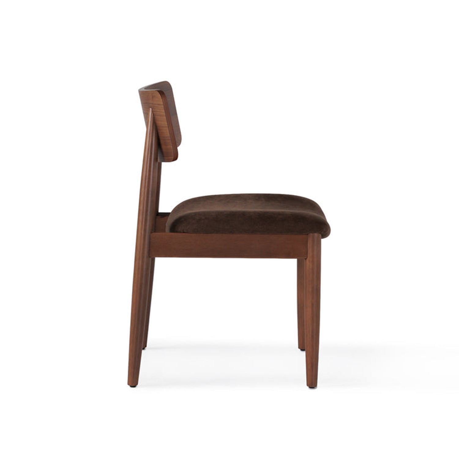 Transformer - Chaise de salle à manger Ronde - Noyer Royale