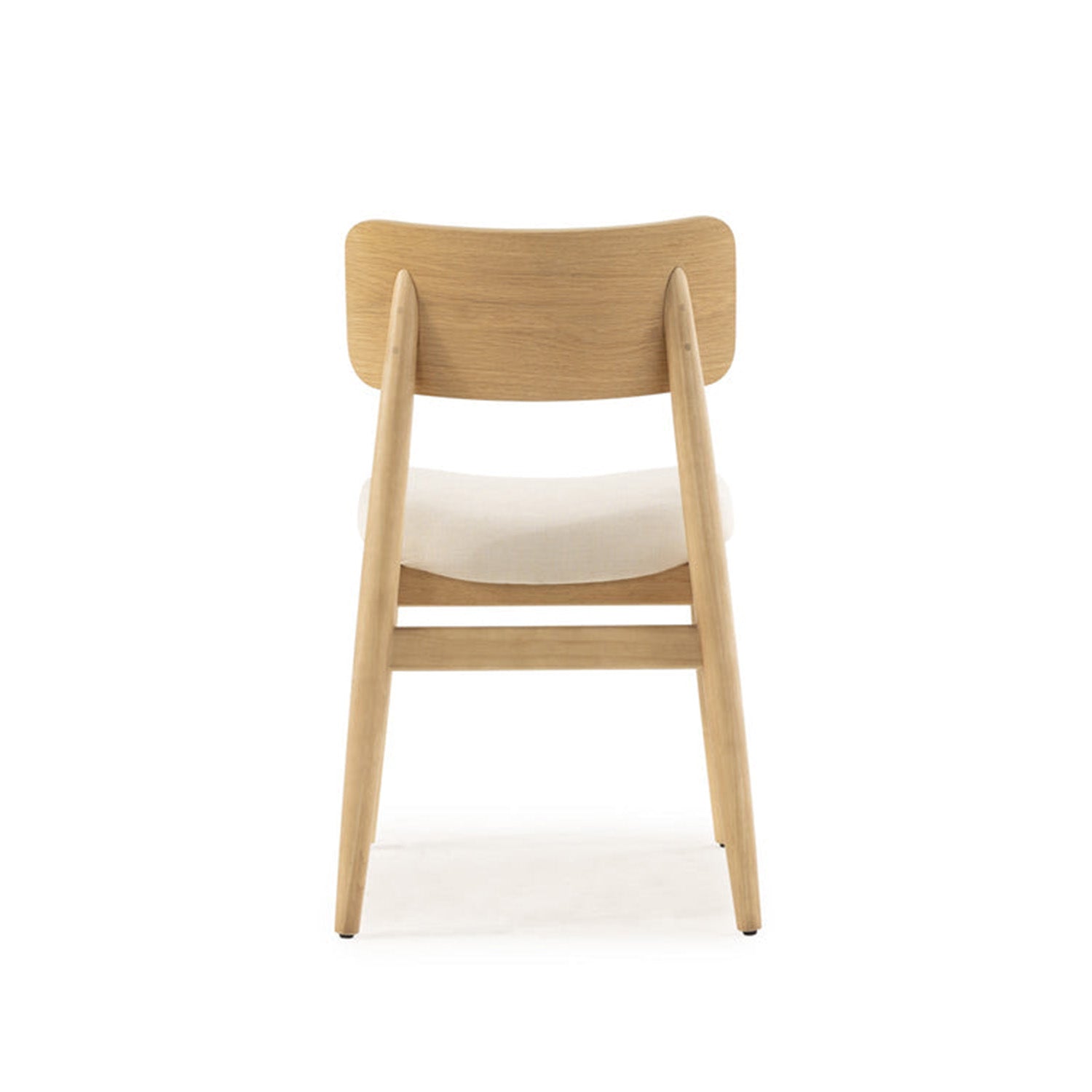 Transformer - Chaise de salle à manger Ronde - Chêne Scandinave