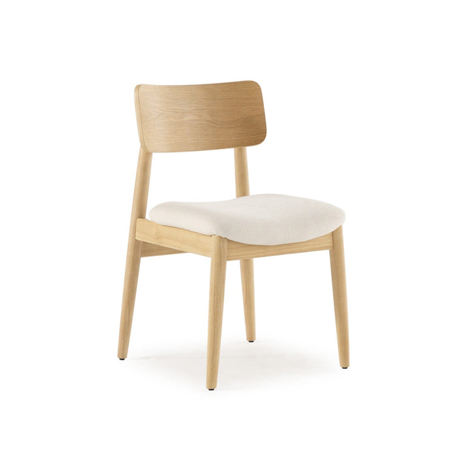 Transformer - Chaise de salle à manger Ronde - Chêne Scandinave