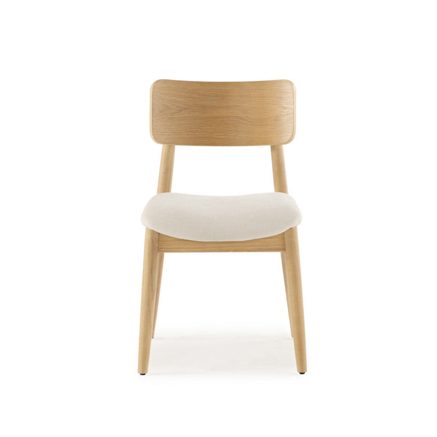 Transformer - Chaise de salle à manger Ronde - Chêne Scandinave