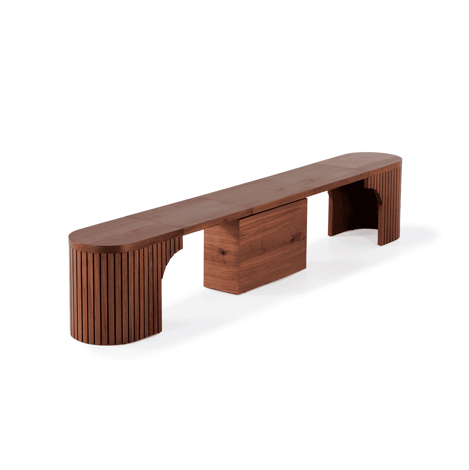 Transformer - Banc Rond - Noyer Royale