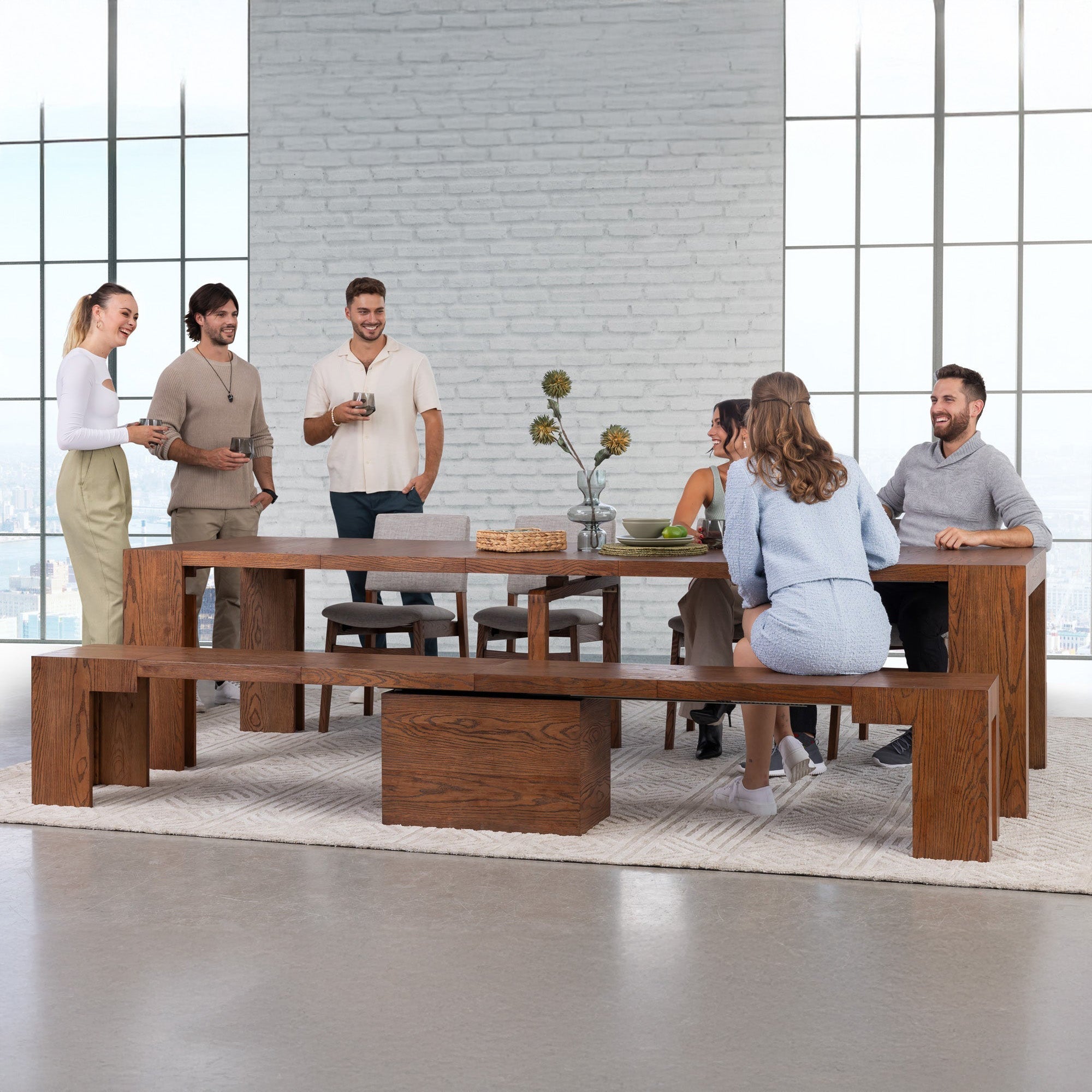 Transformer - Bench - Walnut