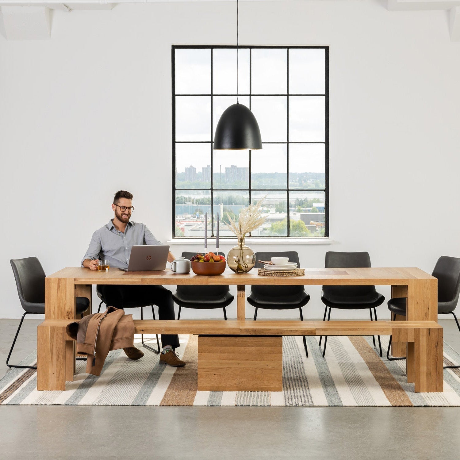 Transformer - Bench - Scandinavian Oak