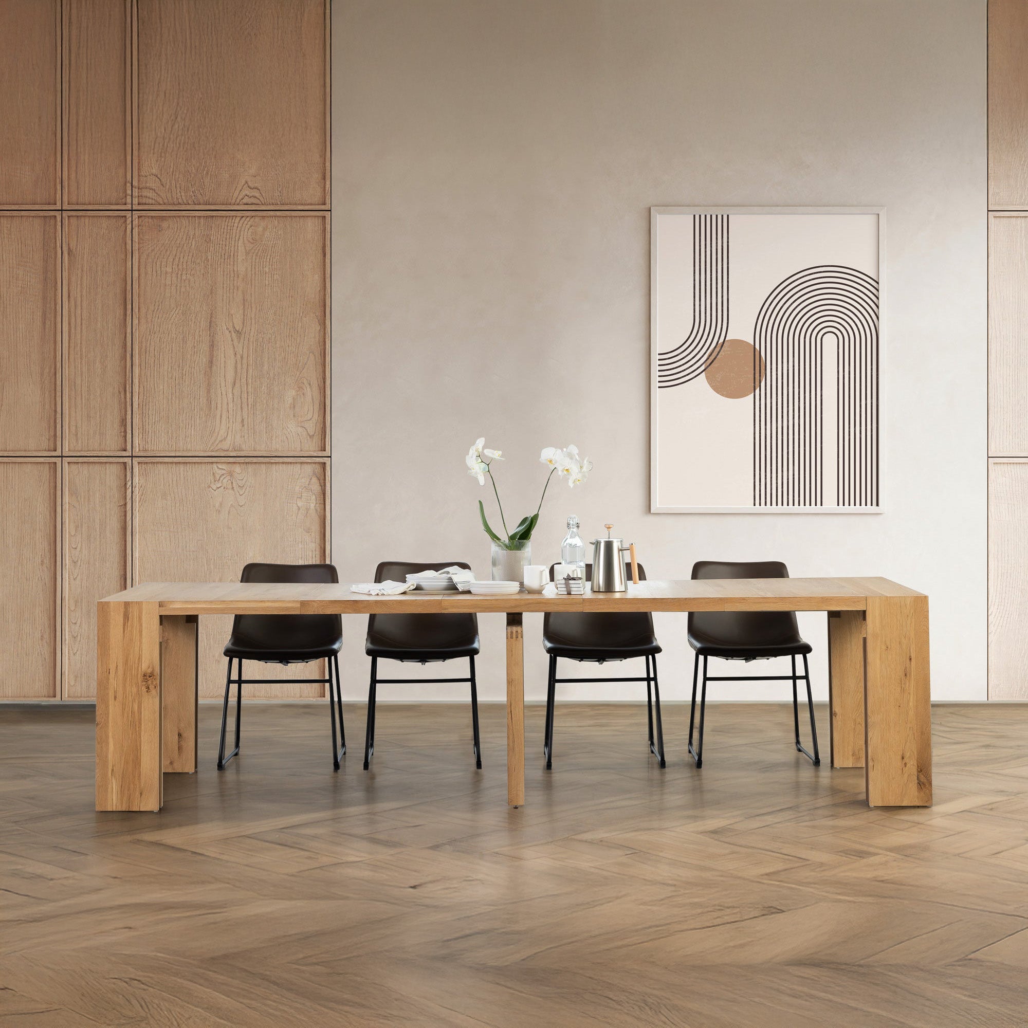 Transformer - Dining table - Scandinavian oak