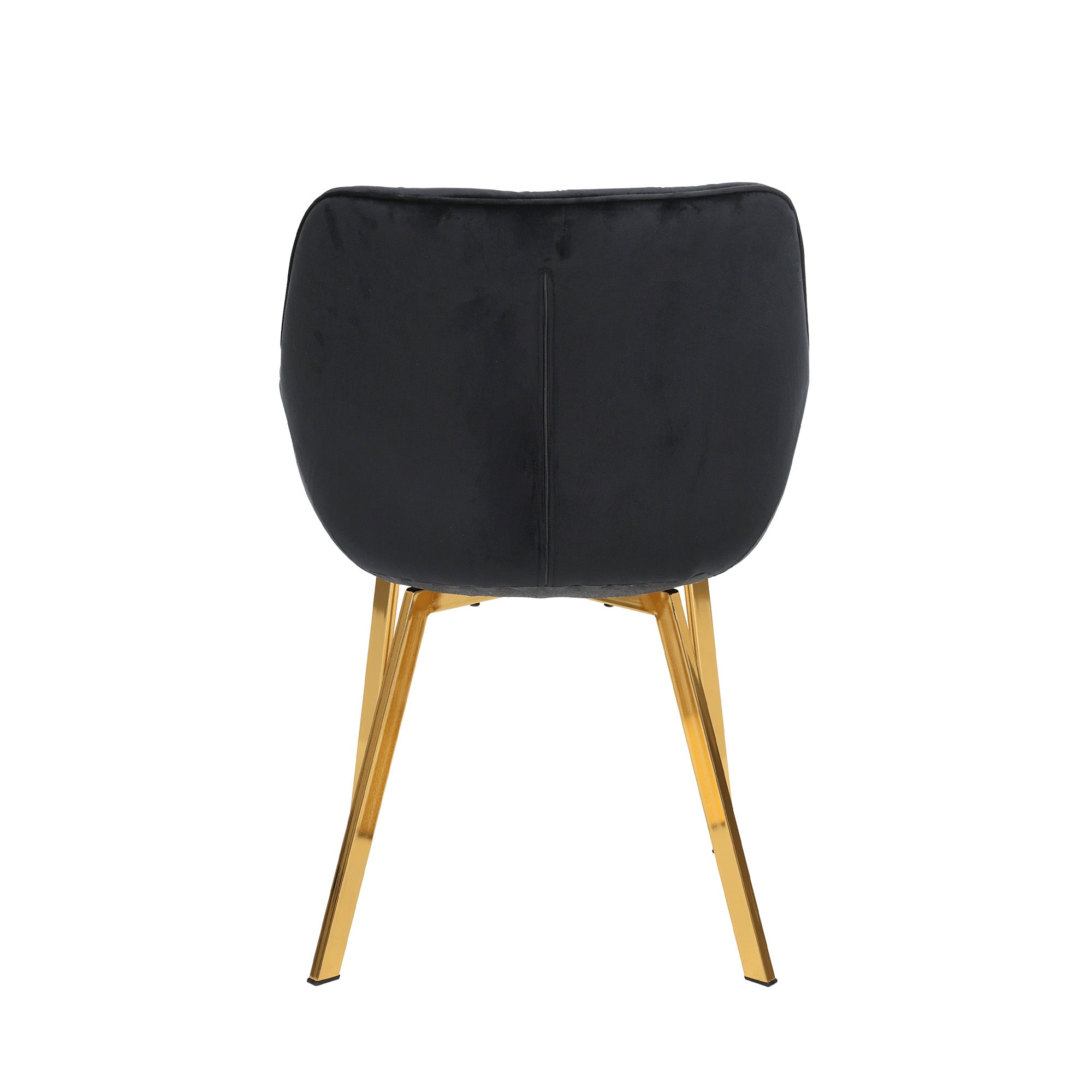 Felicia - Dining Chair - Black Velvet