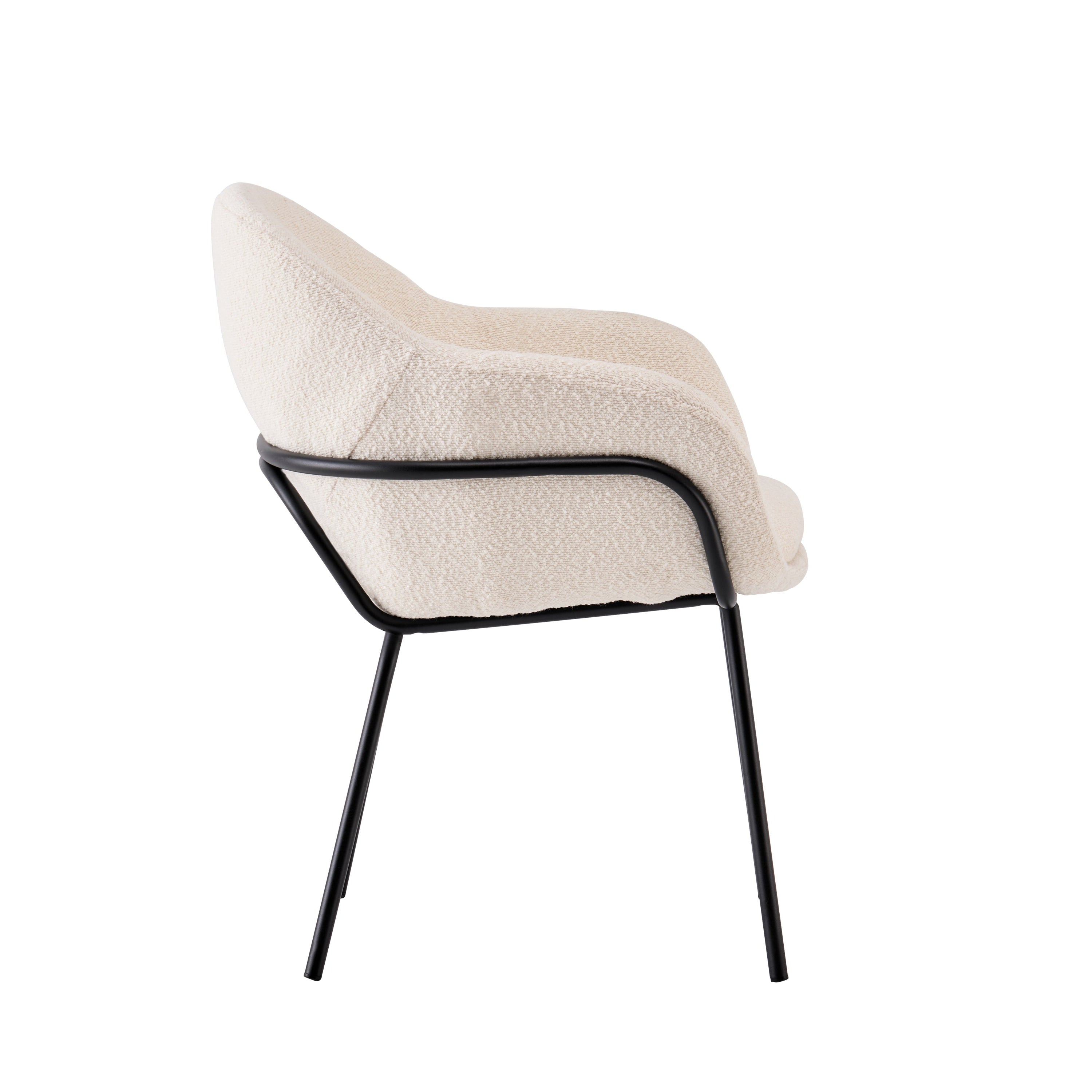 Marrisa - Dining Chair - Beige Fabric