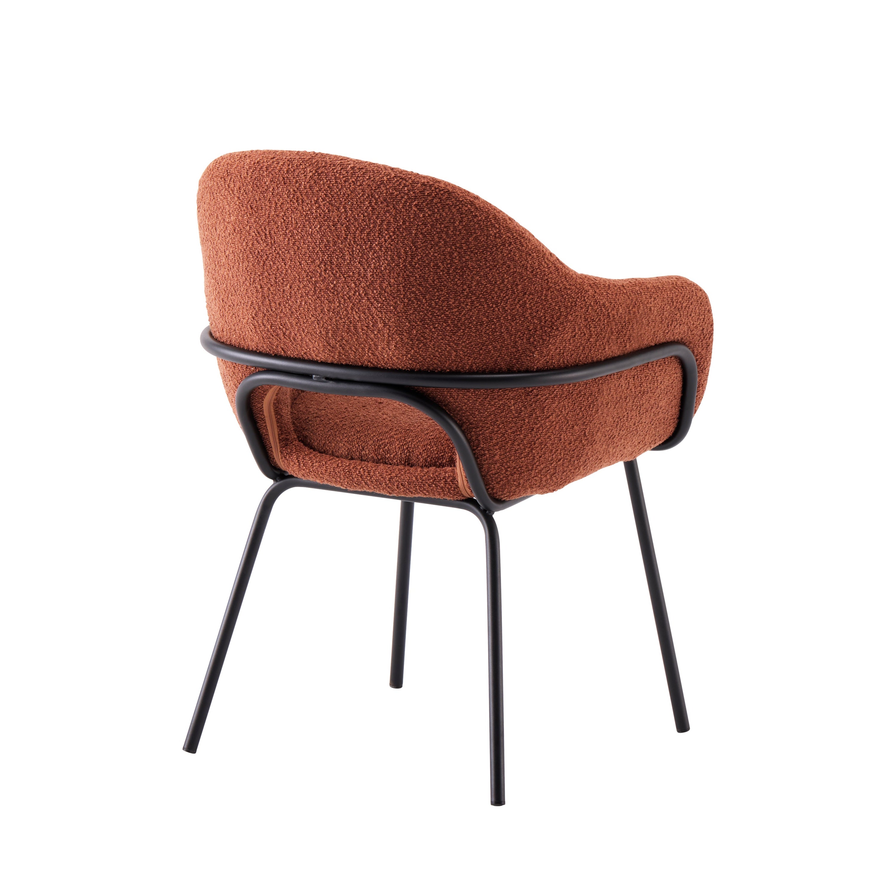 Marrisa - Dining Chair - Rust Fabric