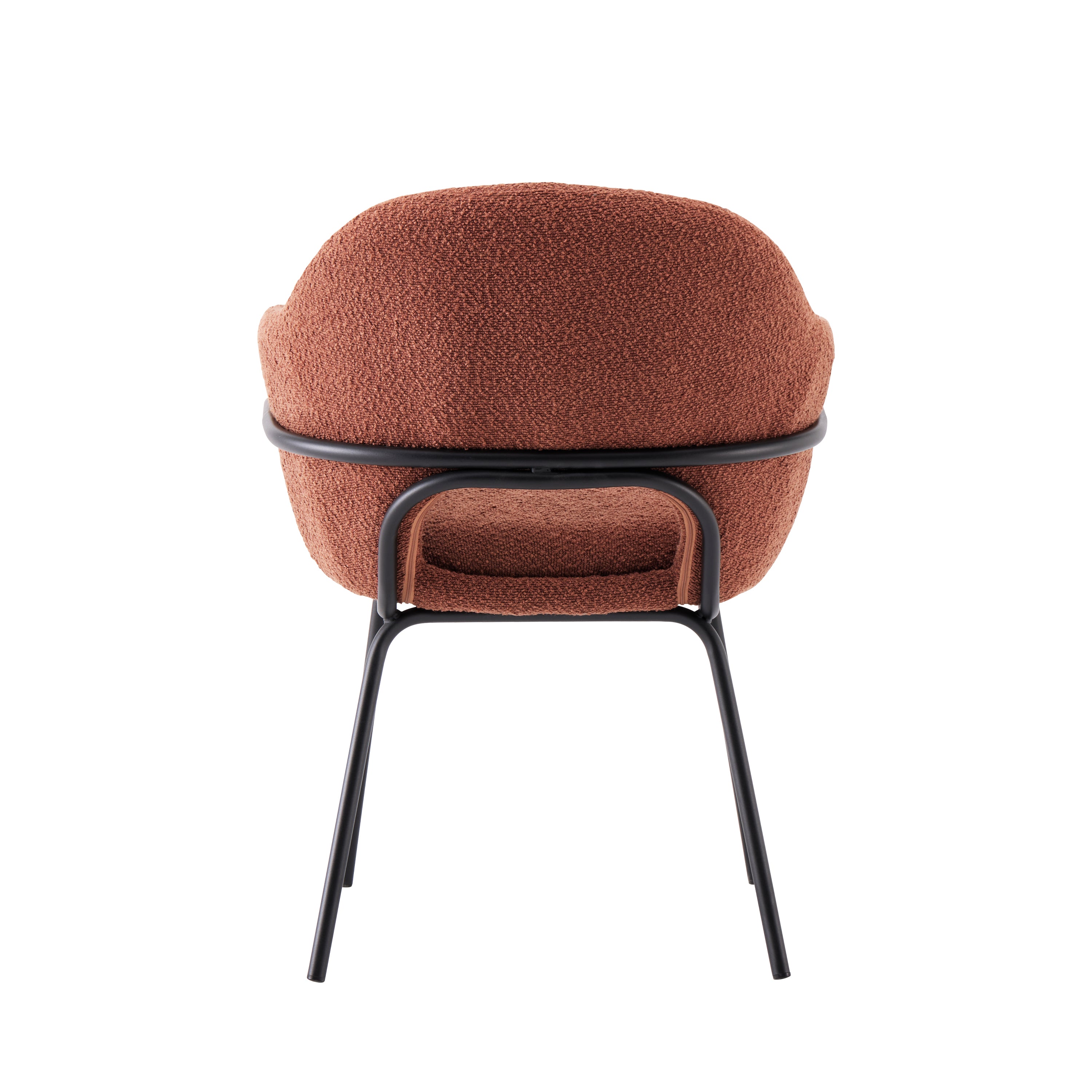 Marrisa - Dining Chair - Rust Fabric