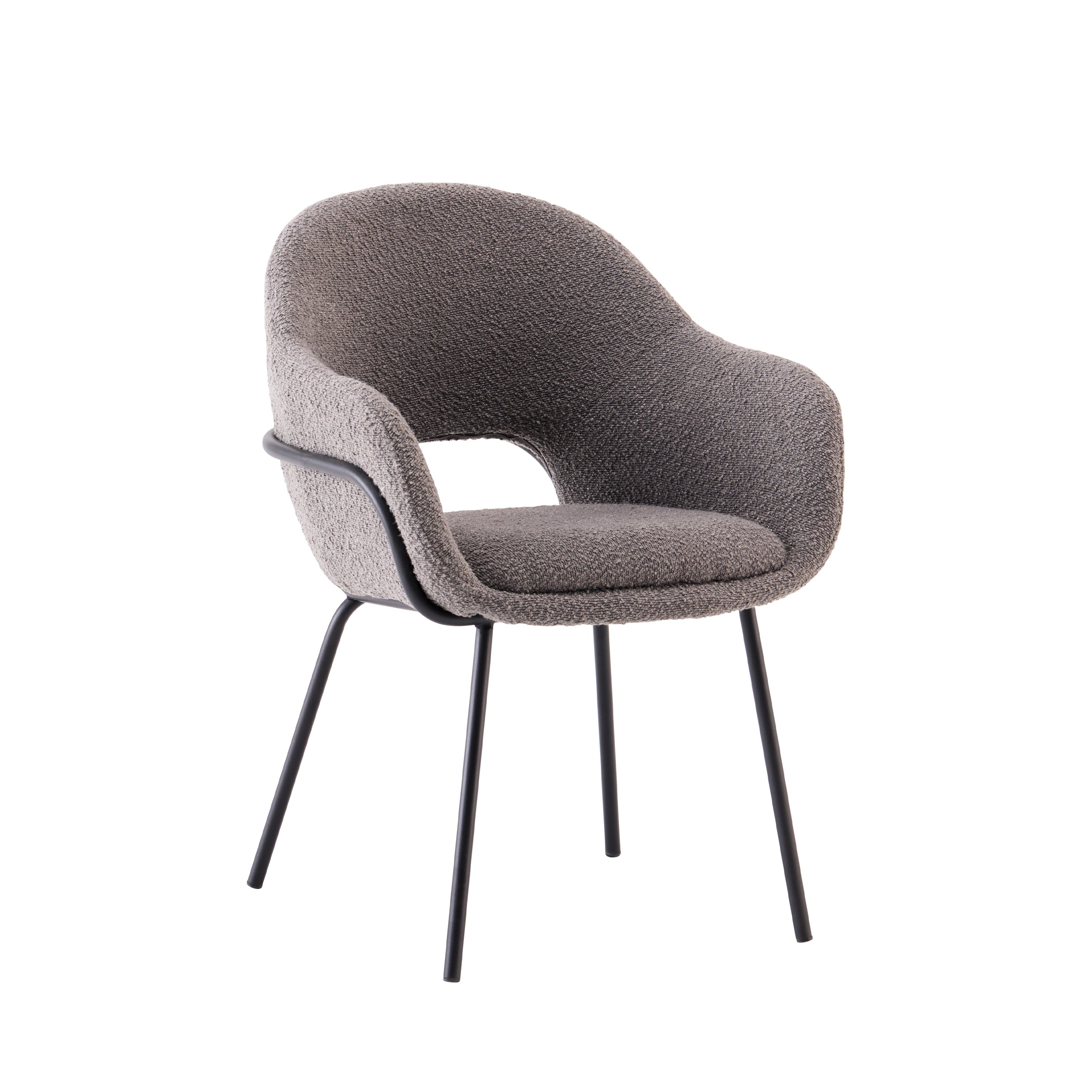 Marrisa - Dining Chair - Grey Fabric