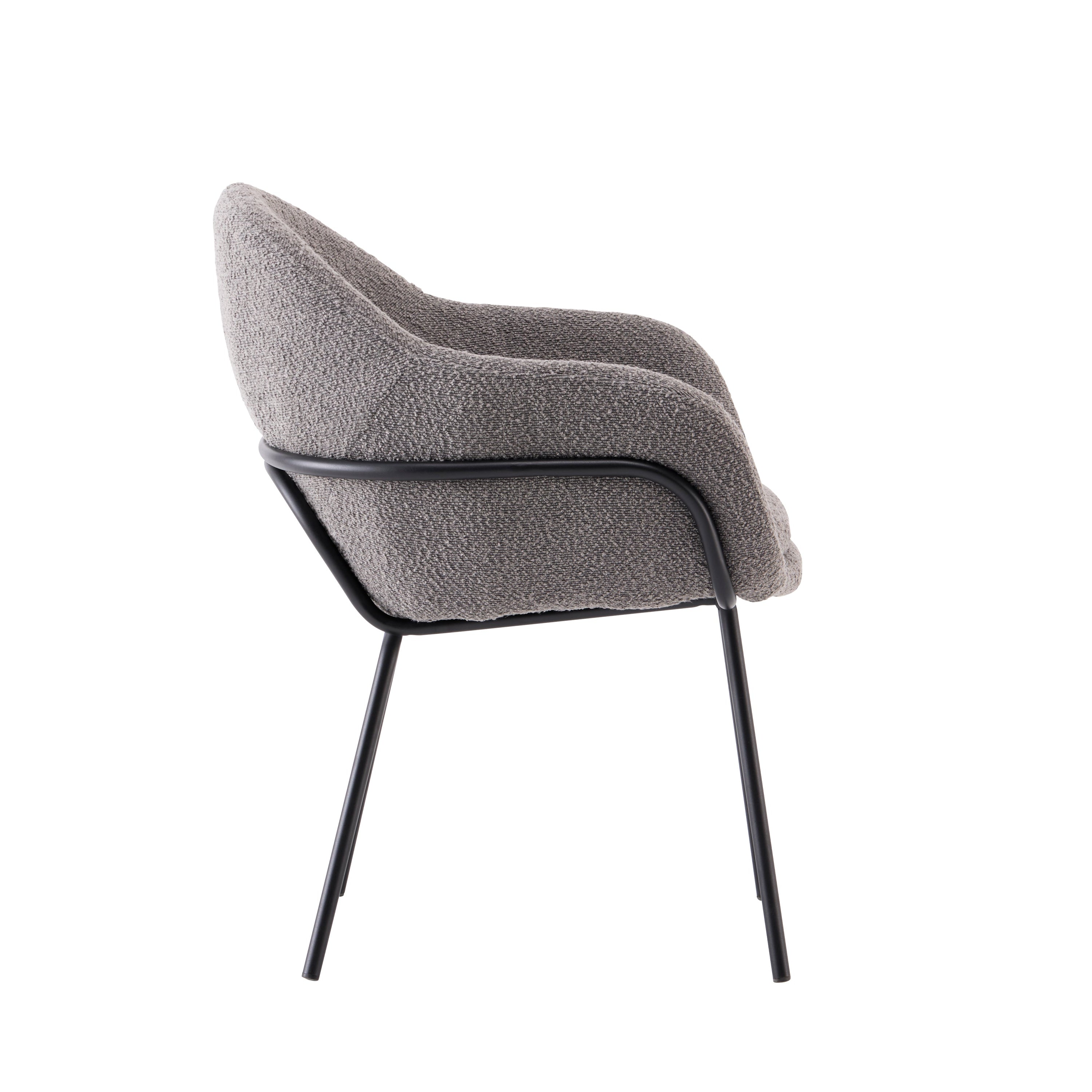 Marrisa - Dining Chair - Grey Fabric