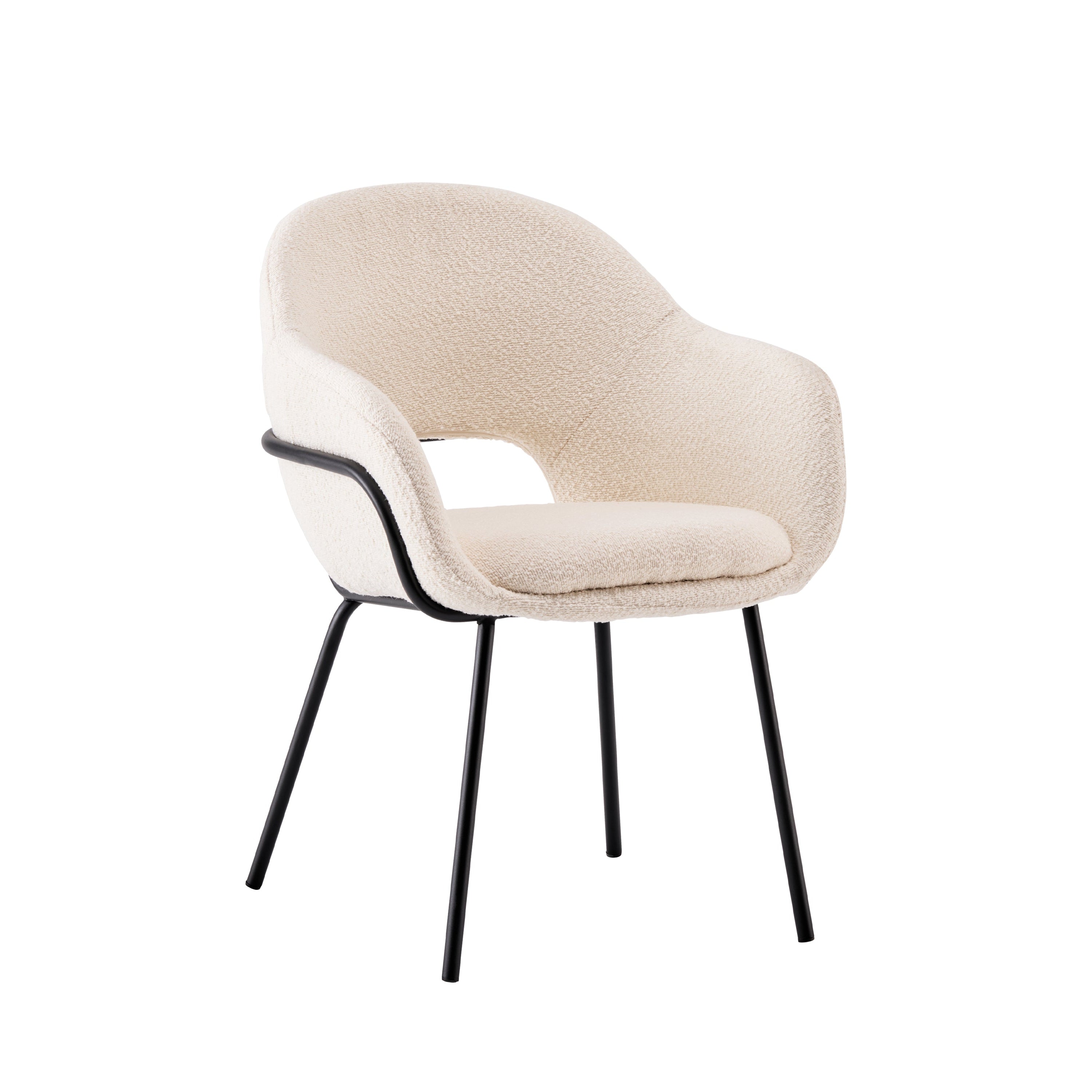 Marrisa - Dining Chair - Beige Fabric