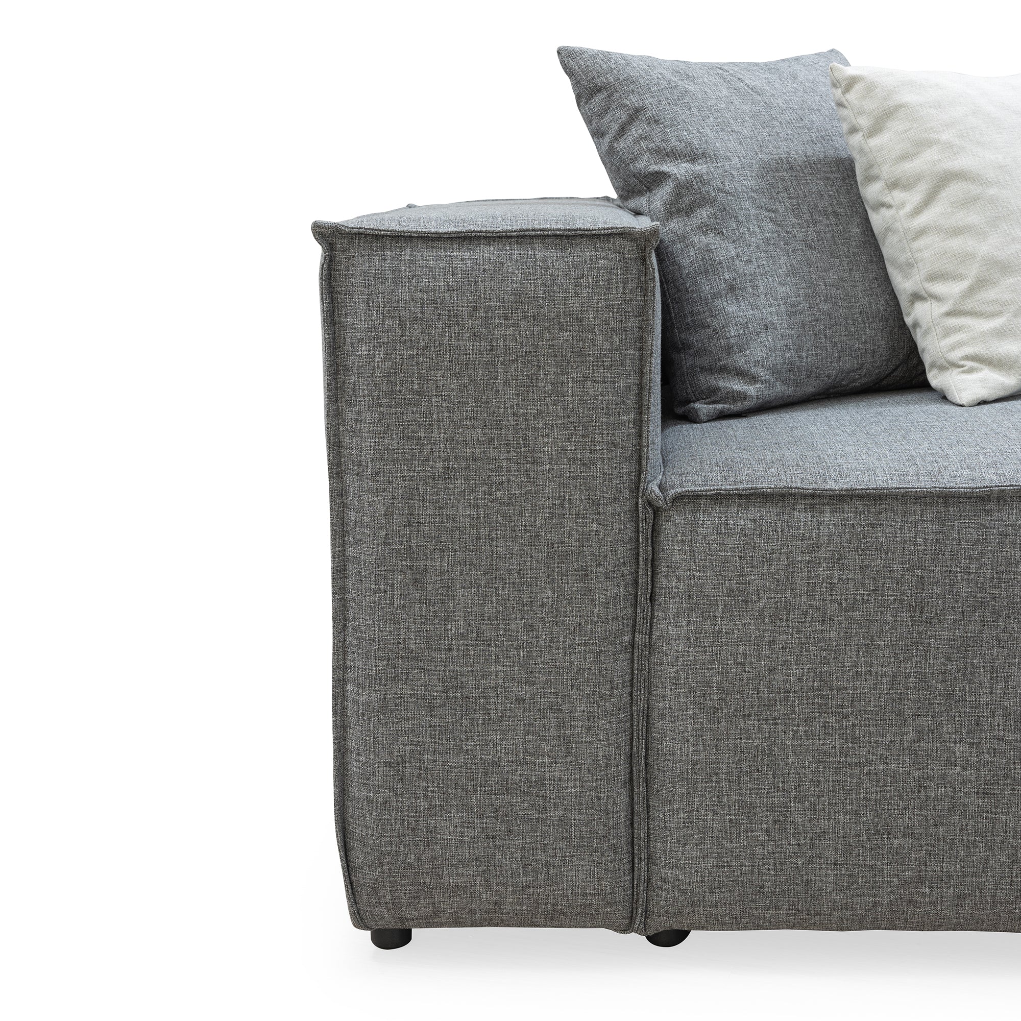 Solaris - Sofa - Dark Grey Fabric