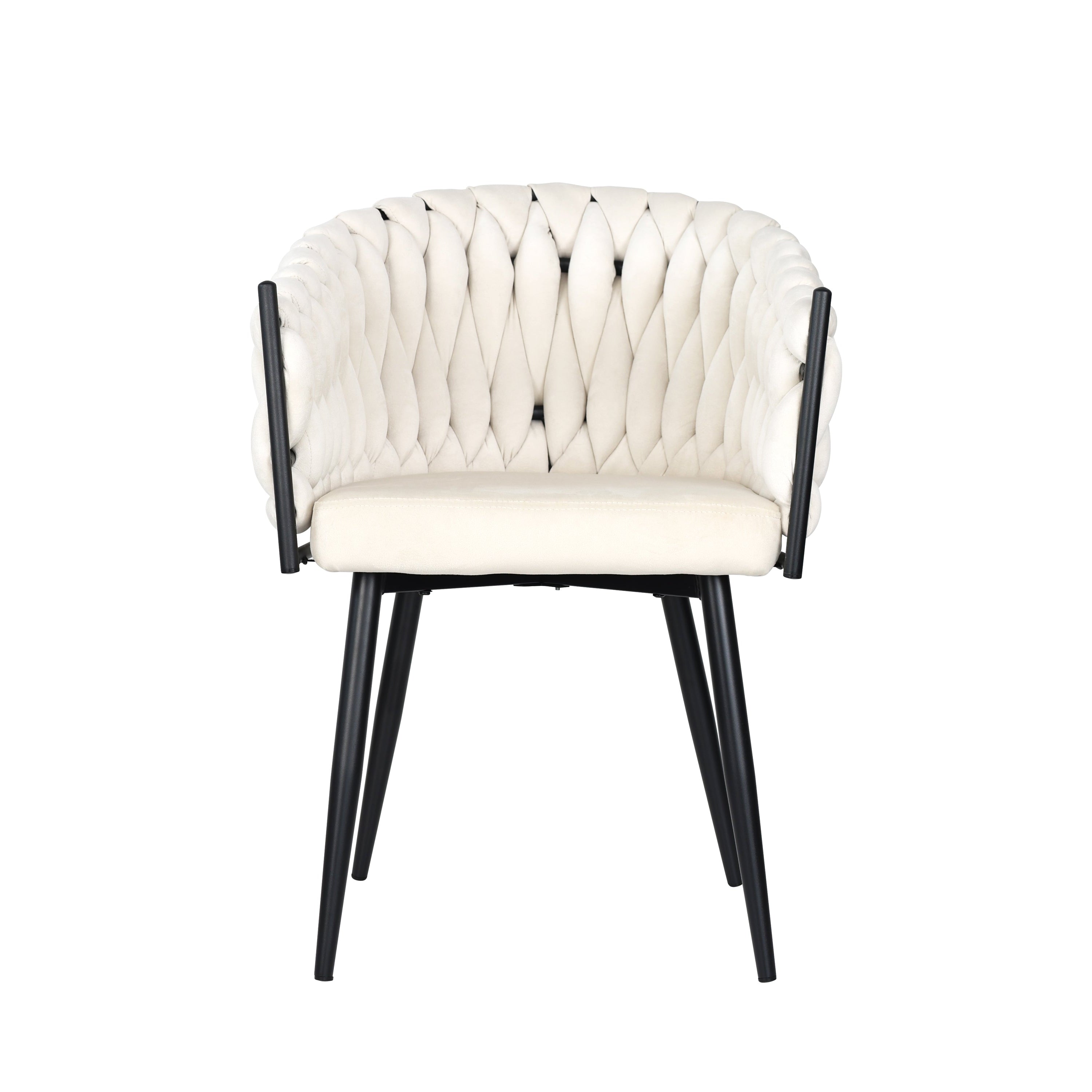 Skye - Dining Chair - Beige Velvet