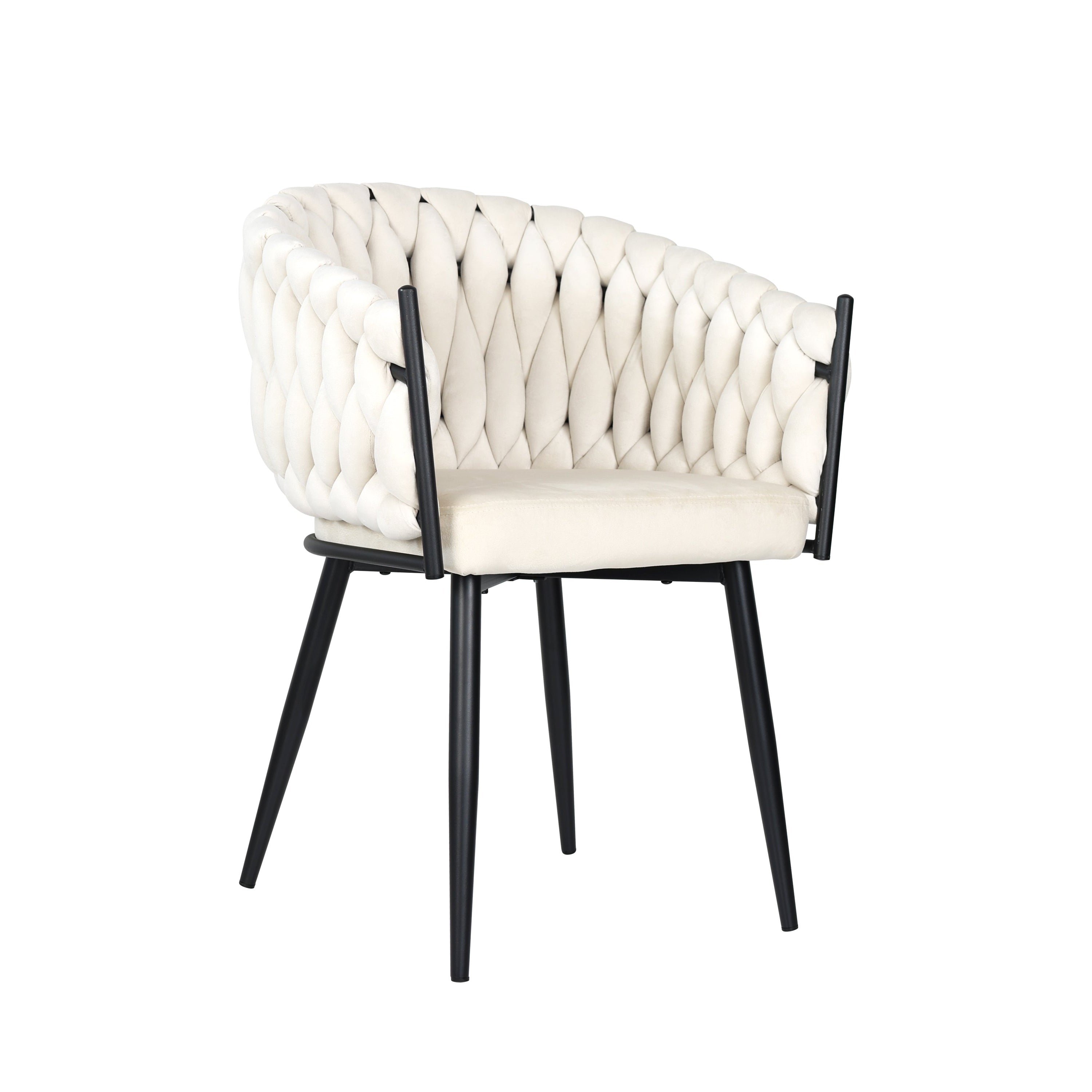 Skye - Dining Chair - Beige Velvet