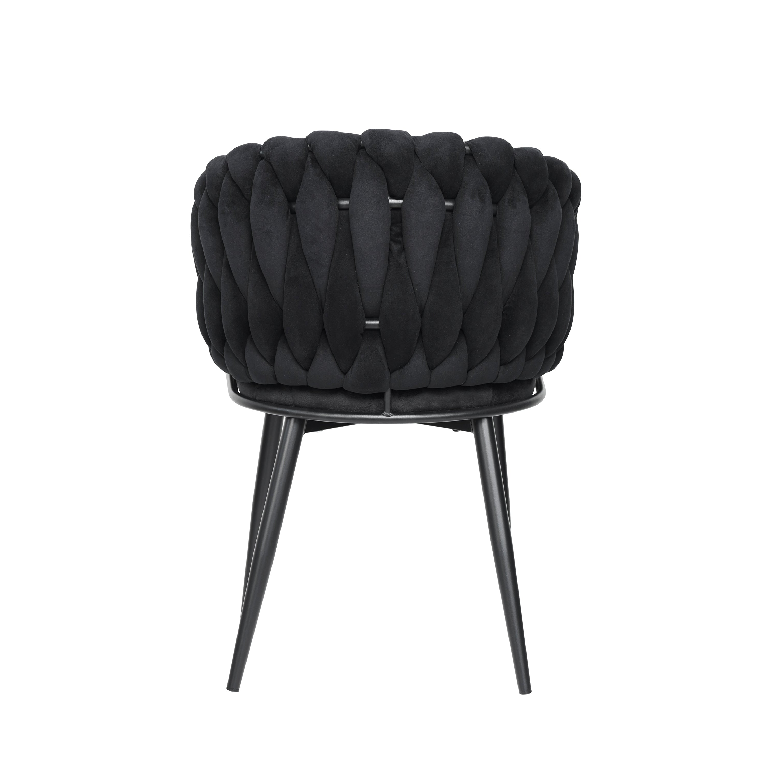 Skye - Dining Chair - Black Velvet