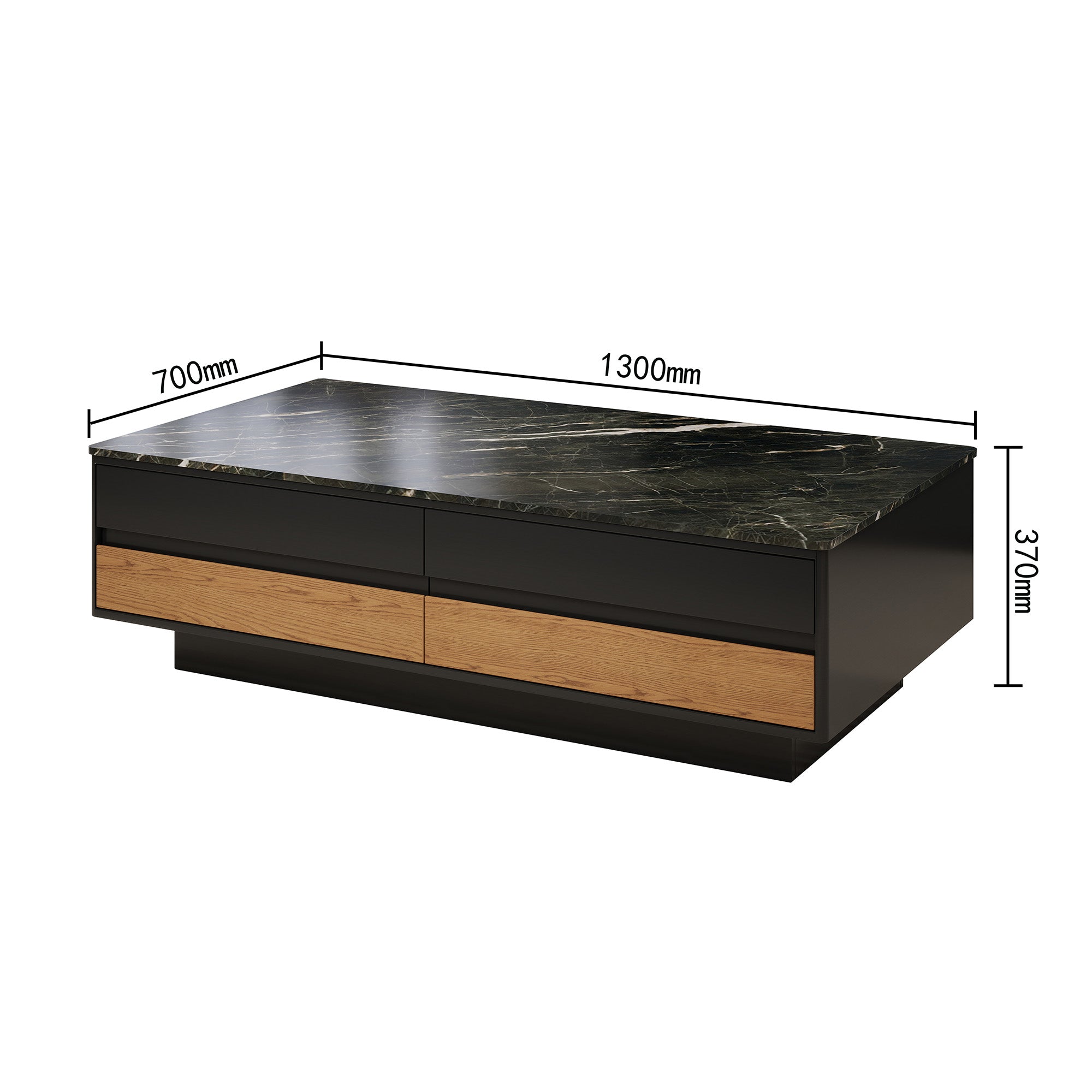 Verona - Table Basse - Noir