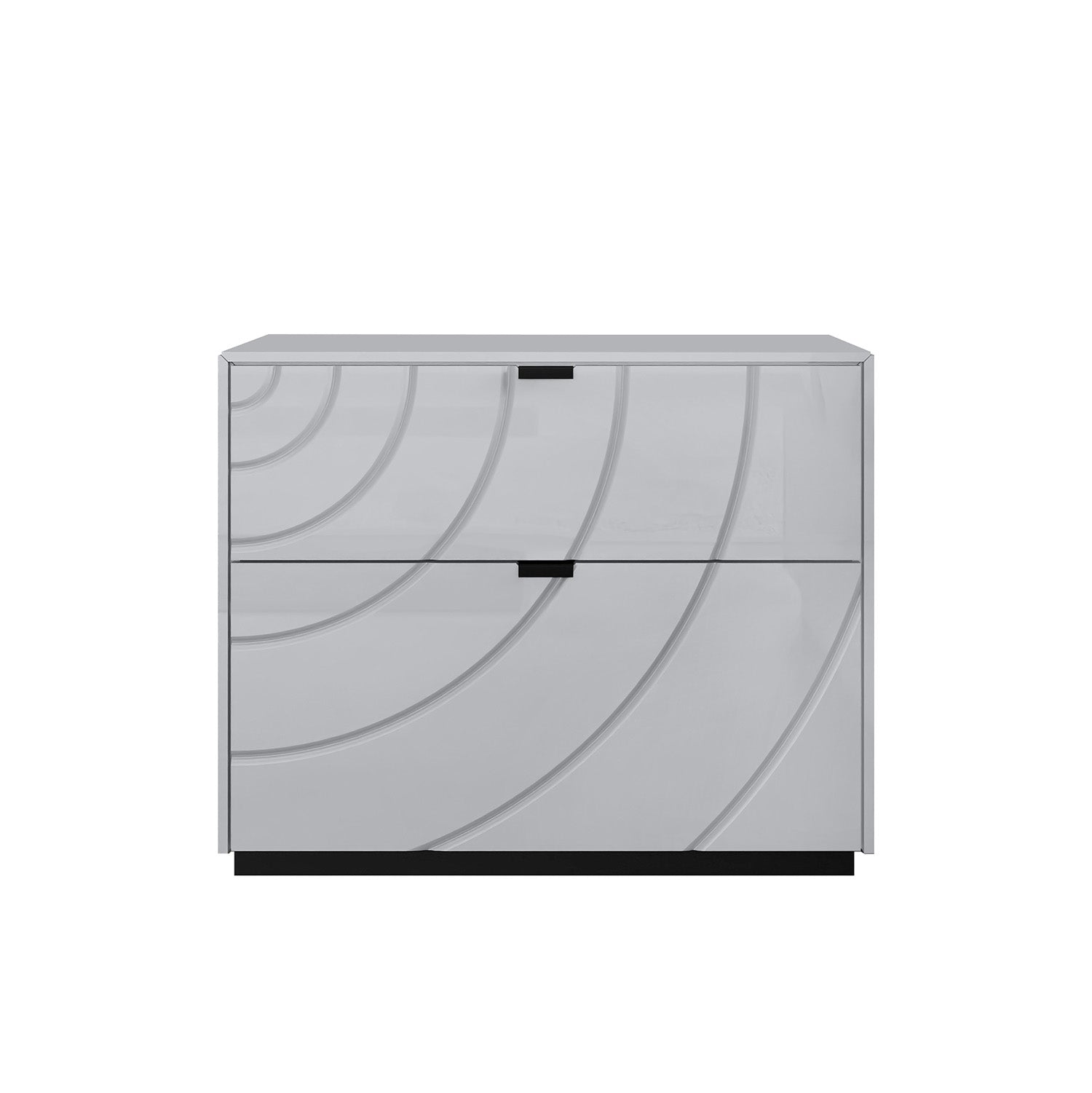 Aveline - Table de chevet - Gris