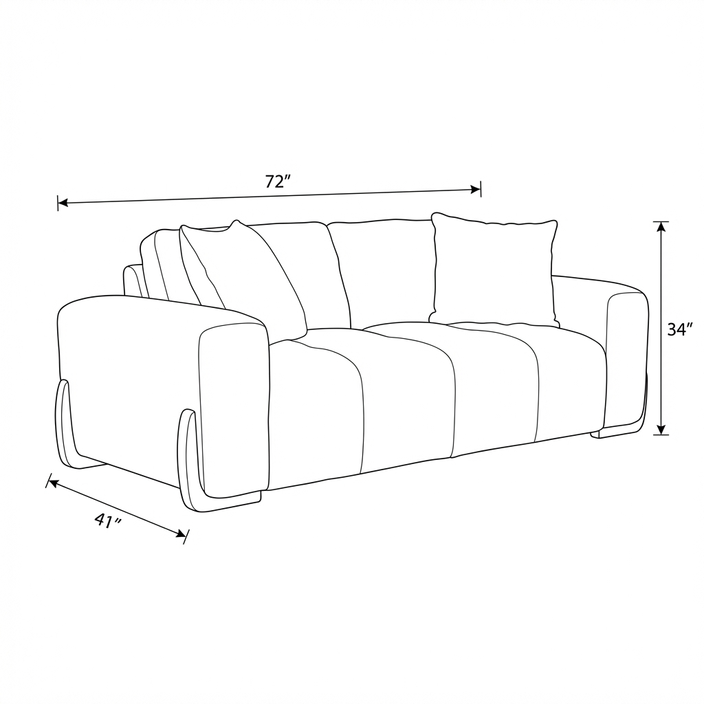 Boreal - Loveseat - Charcoal Grey Fabric