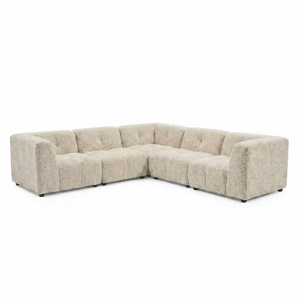 Canopy - Sofa Sectionnel Modulaire - Tissu Beige