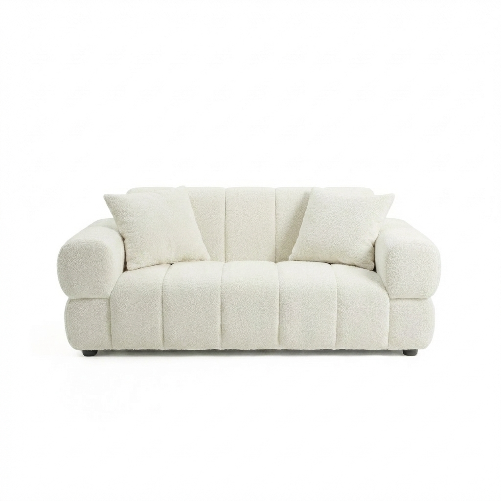 Avalon - Loveseat - Beige Fabric