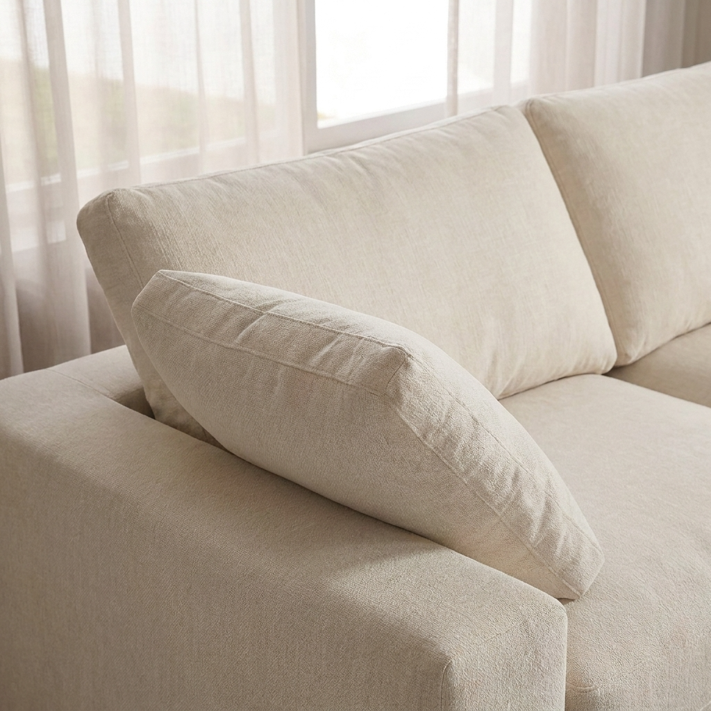 Cozy - Sofa Modulaire Sectionnel - Tissu Beige