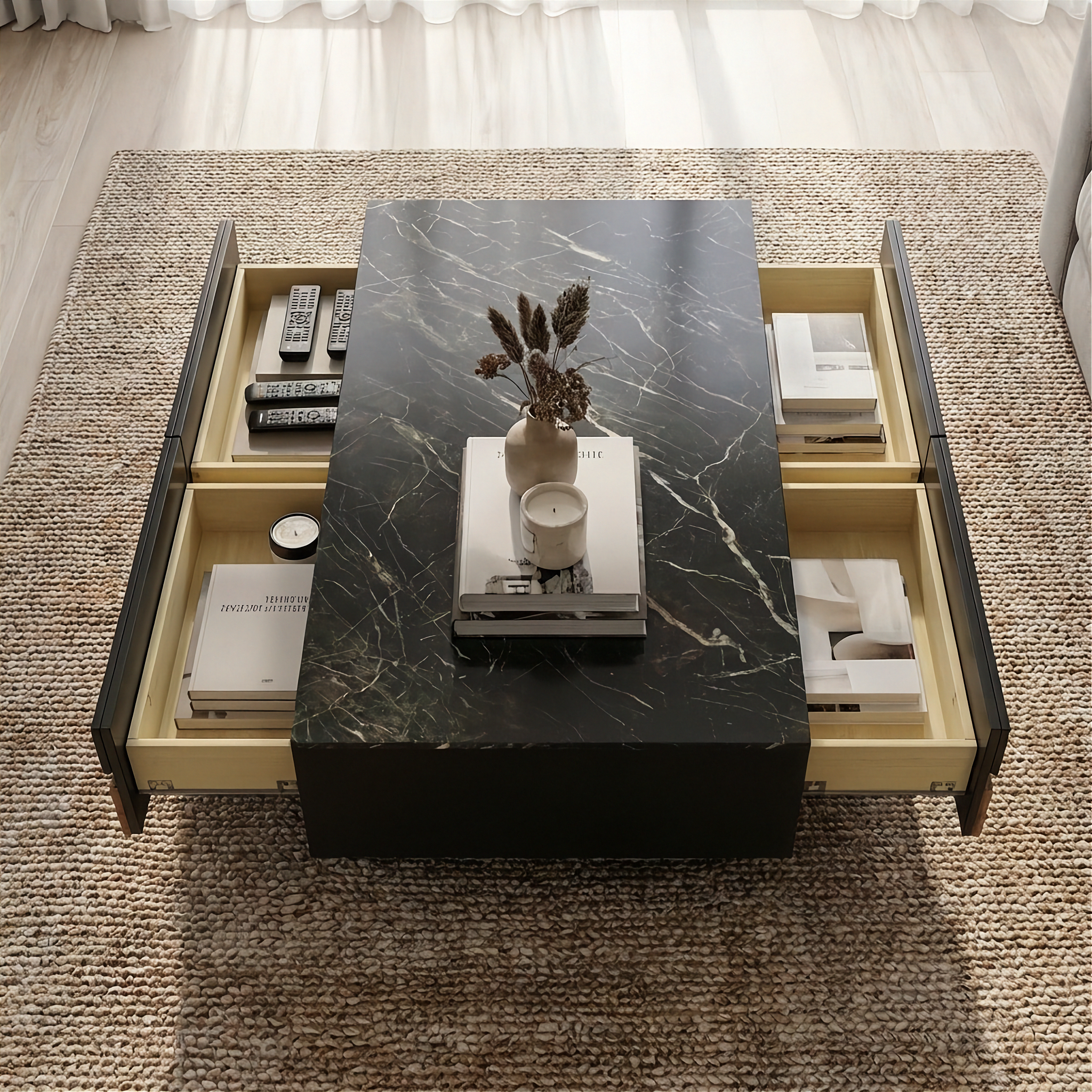 Verona - Table Basse - Noir