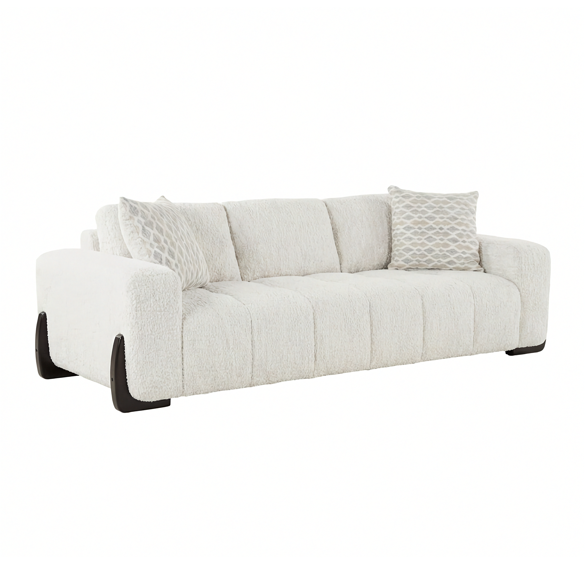 Boreal - Sofa - Ivory Bouclé Fabric