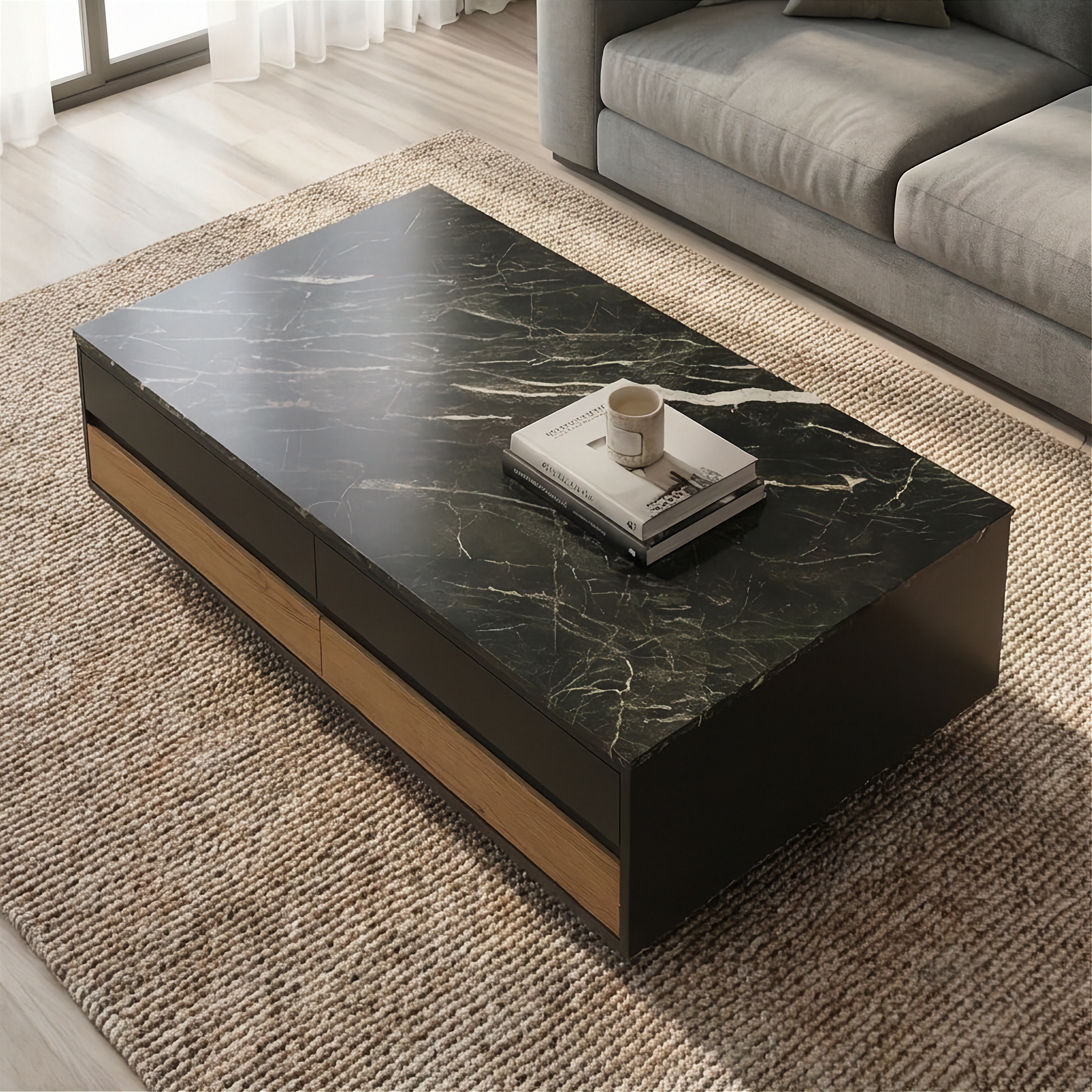 Verona - Table Basse - Noir