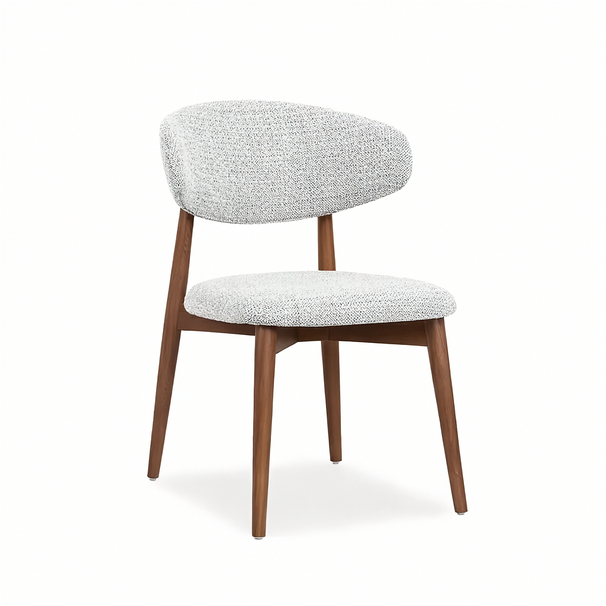 Emy - Chaise de Salle à Manger - Noyer Royale