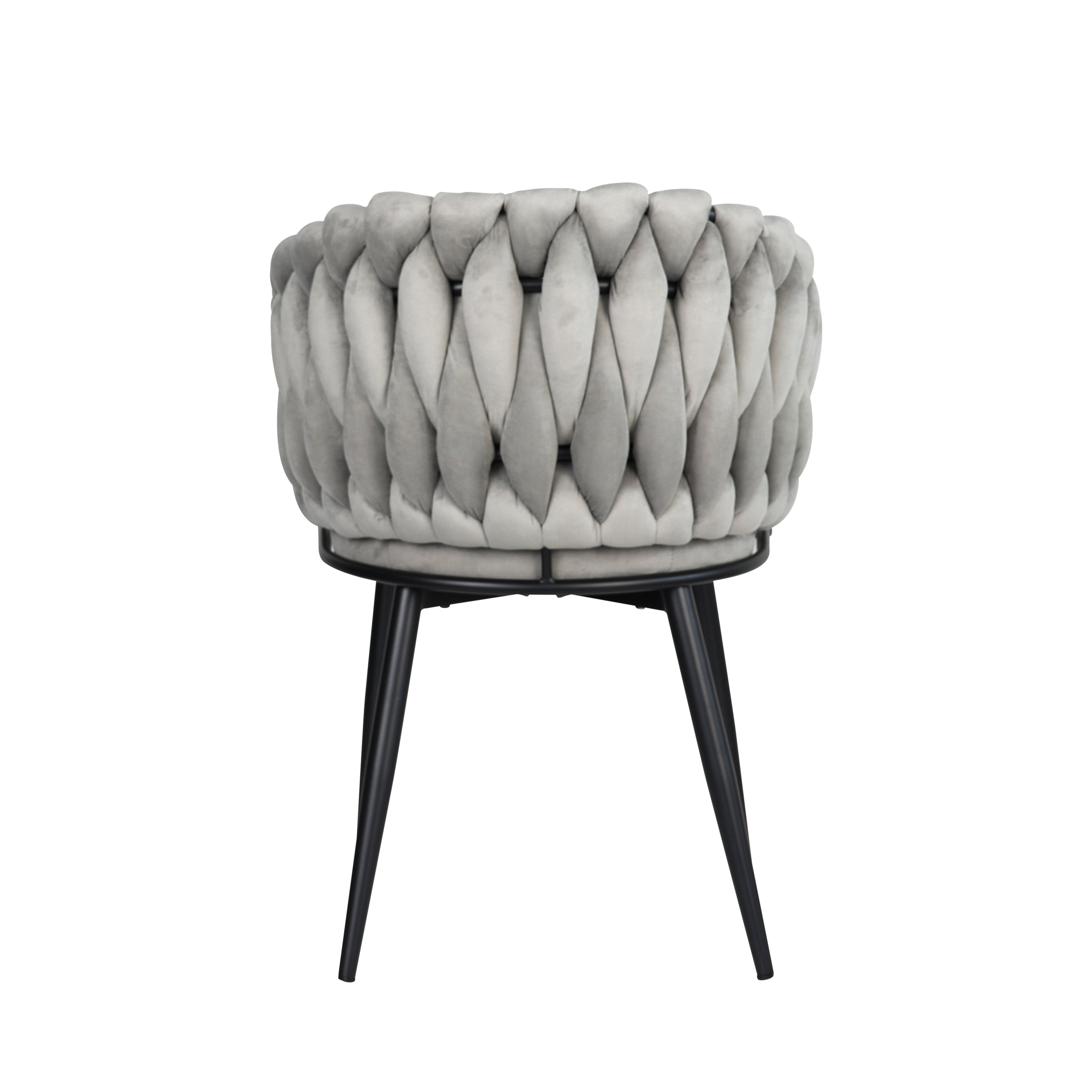 Skye - Dining Chair - Grey Velvet