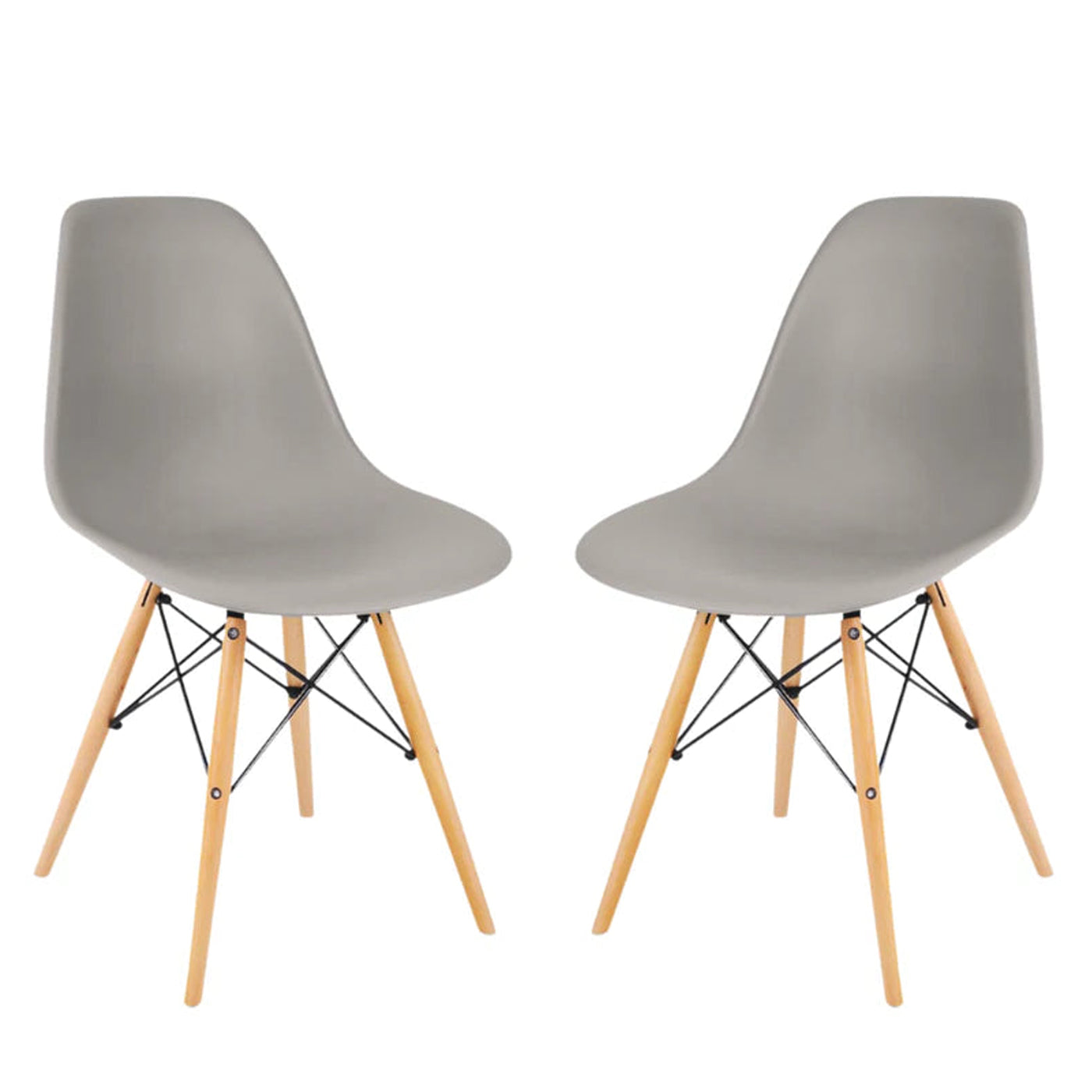 Eiffel - Chaise de Salle à Manger - Gris