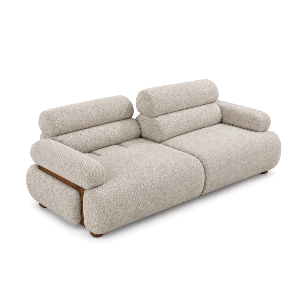 Vera - Sofa - Beige Fabric