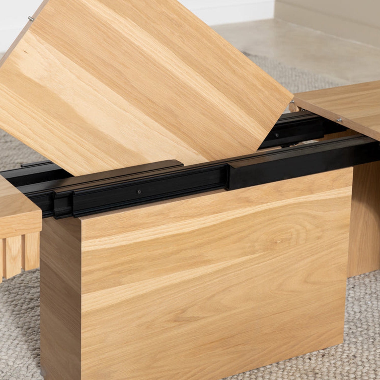 Transformer - Banc Rond - Chêne Scandinave