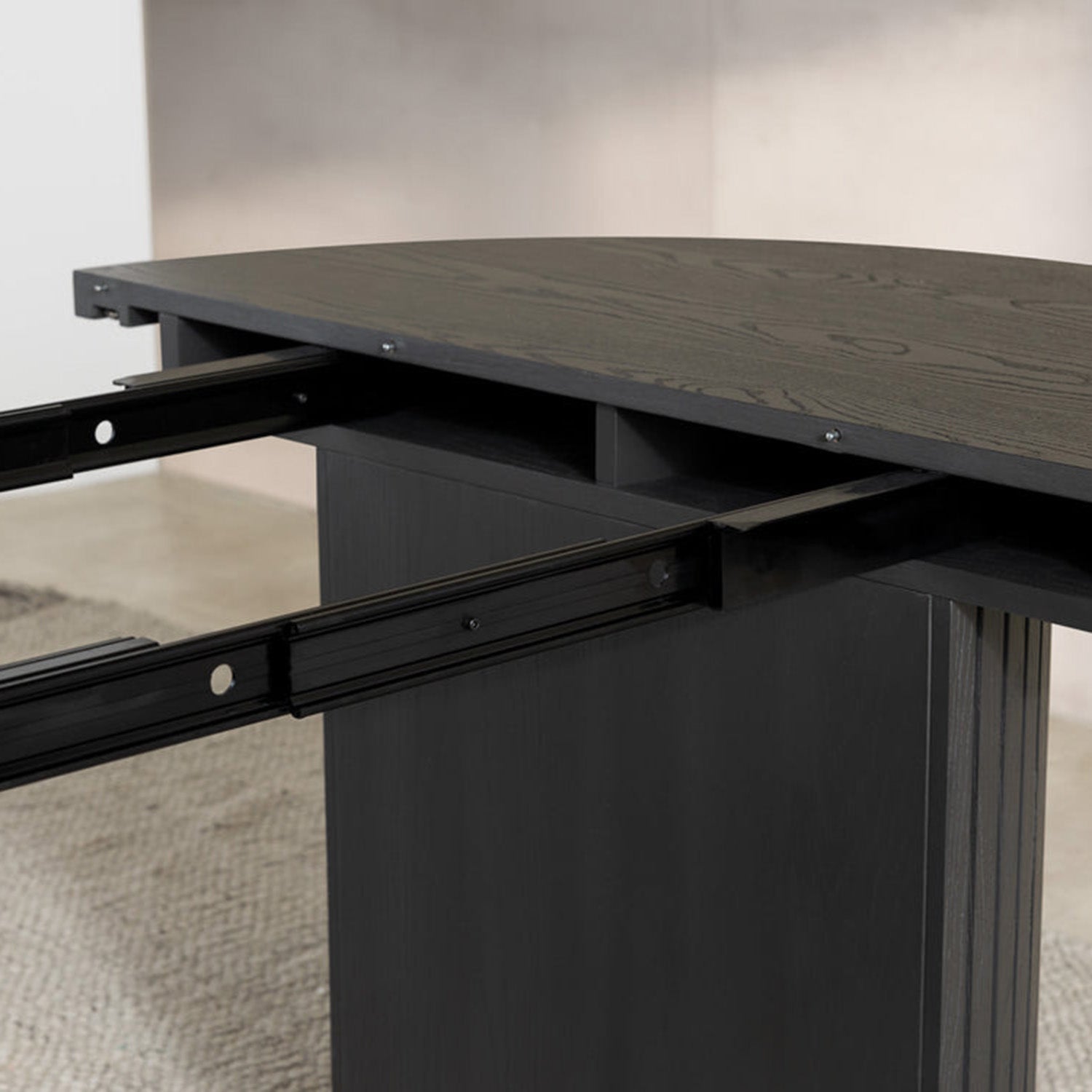 Transformer - Table à manger Ronde - Hickory fumé