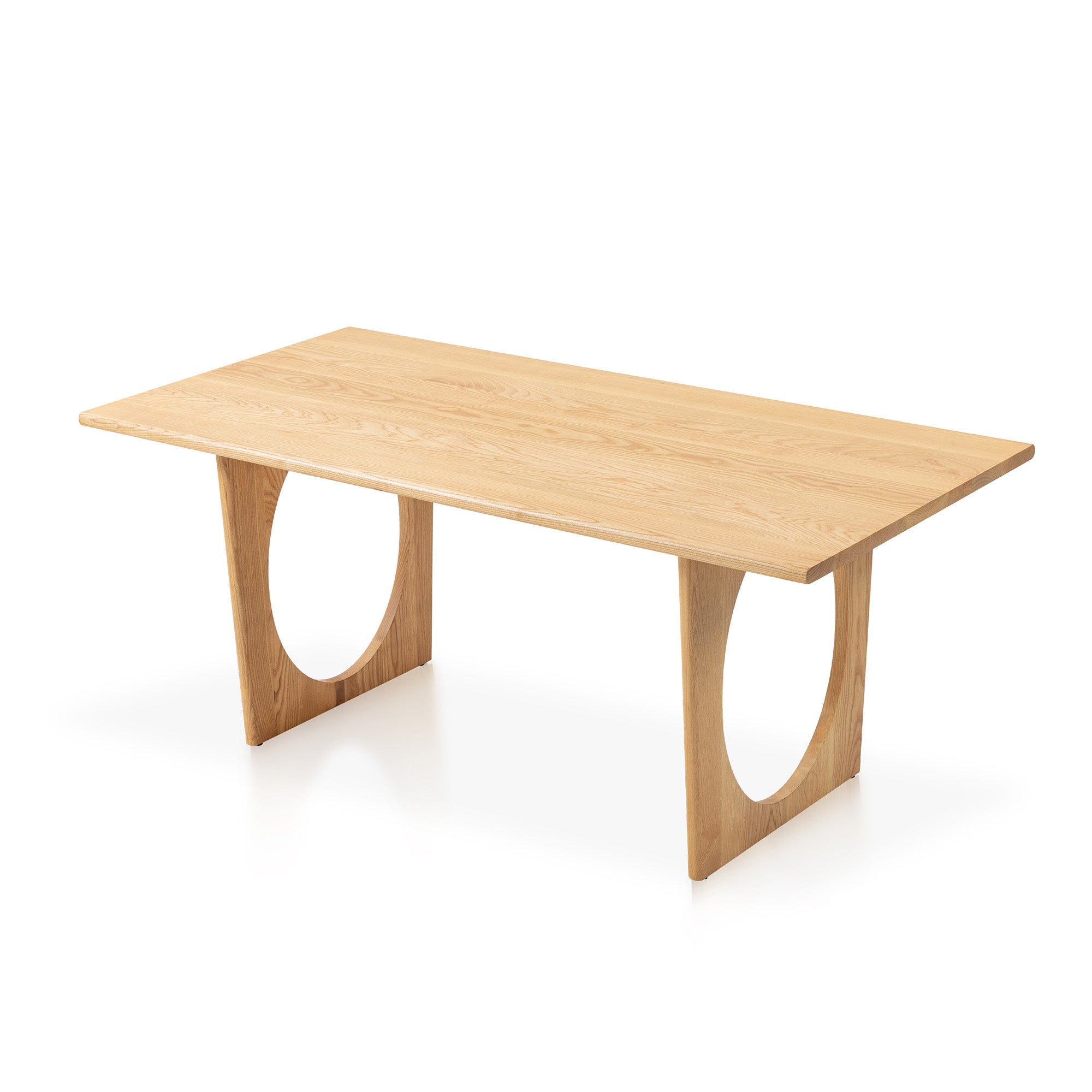 Emy - Dining Table - Natural Solid Wood
