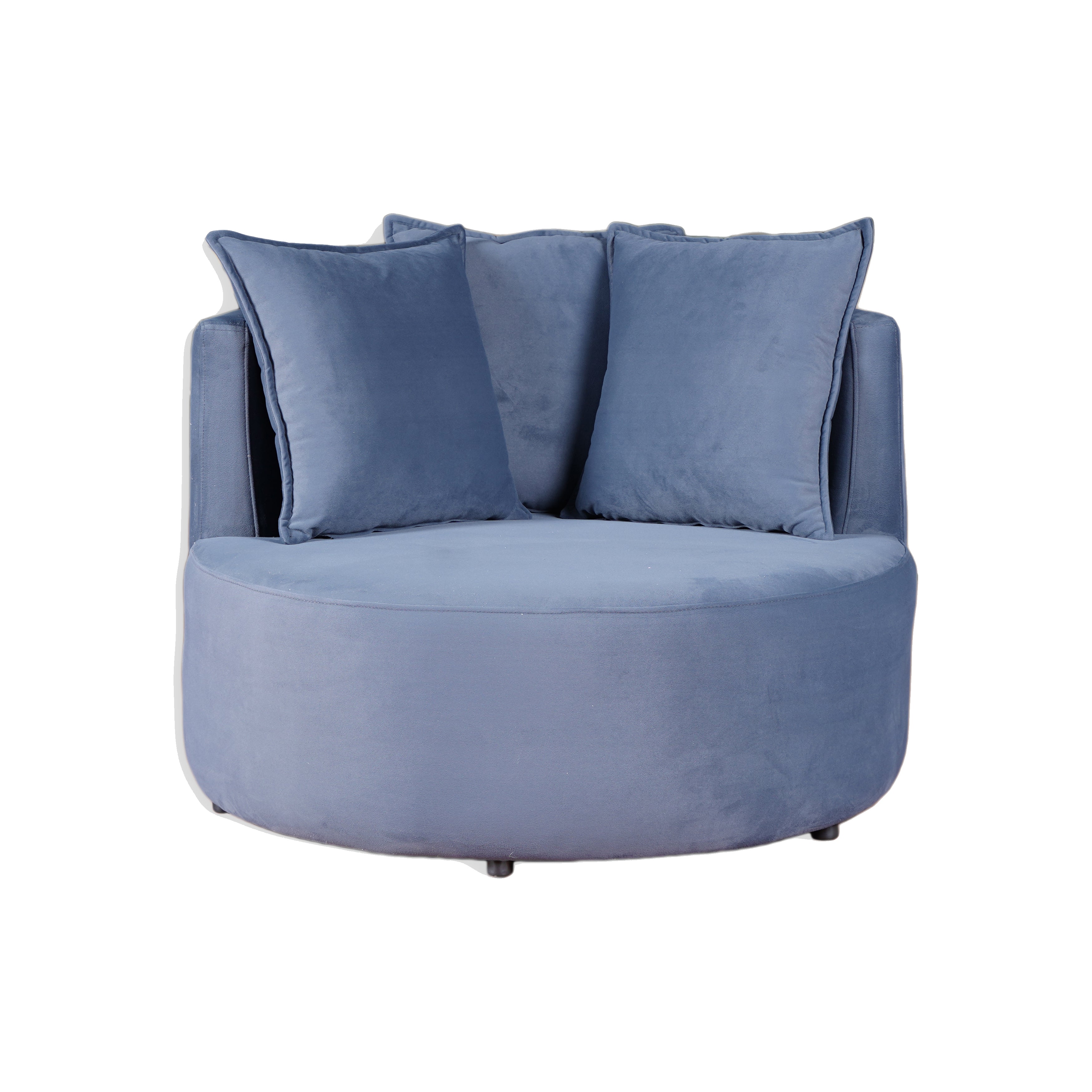 Robin - Fauteuil Enveloppant ''Cuddler'' - Tissu Bleu