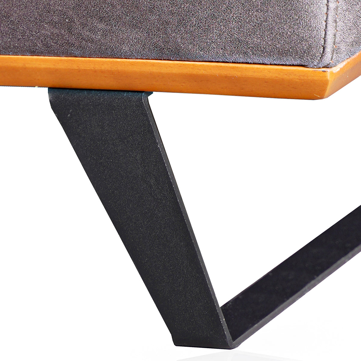 Asya - Sectional Sofa - 2 Tone Gray Fabric